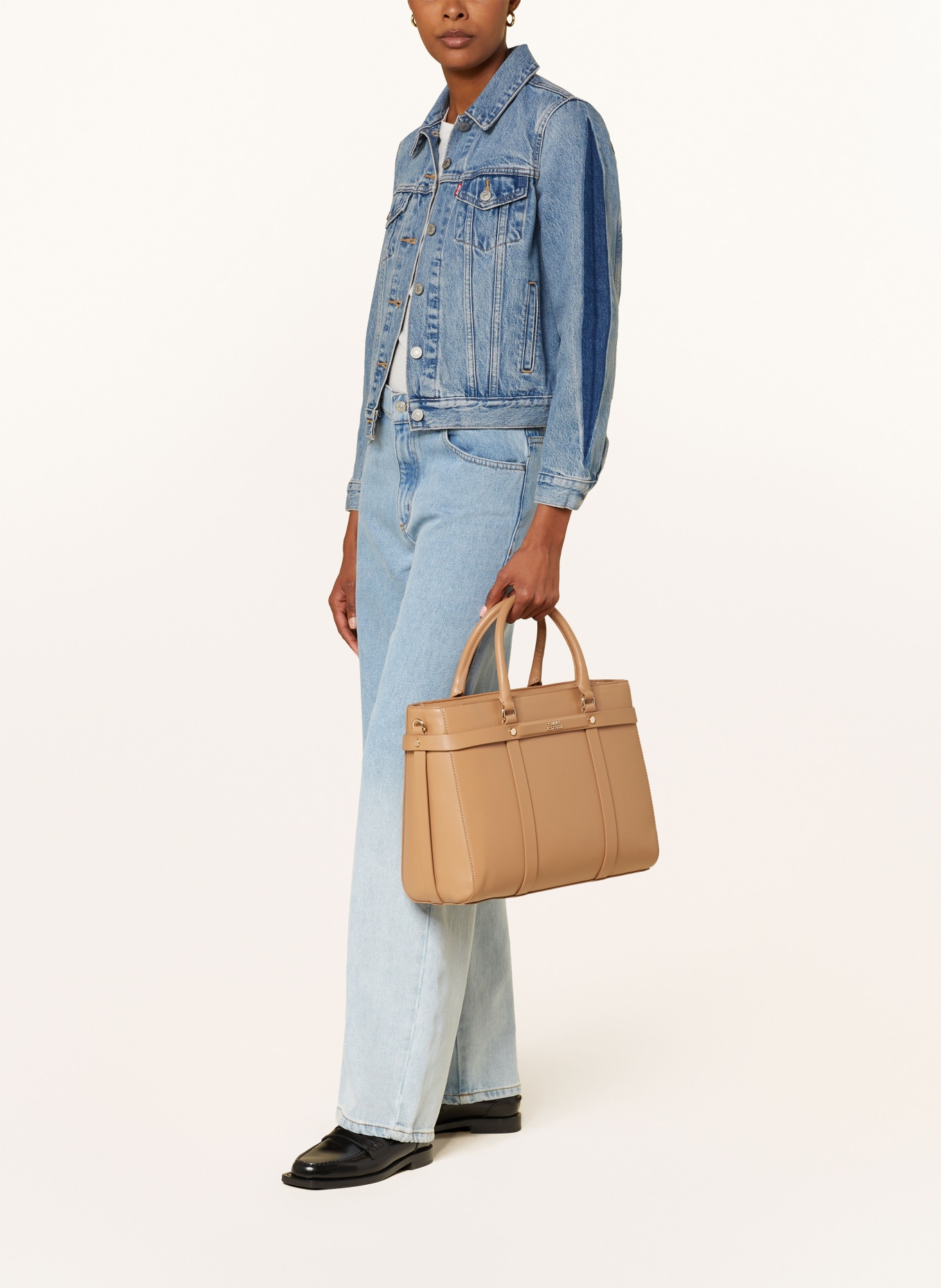 TOMMY HILFIGER Torebka: BEŻOWY