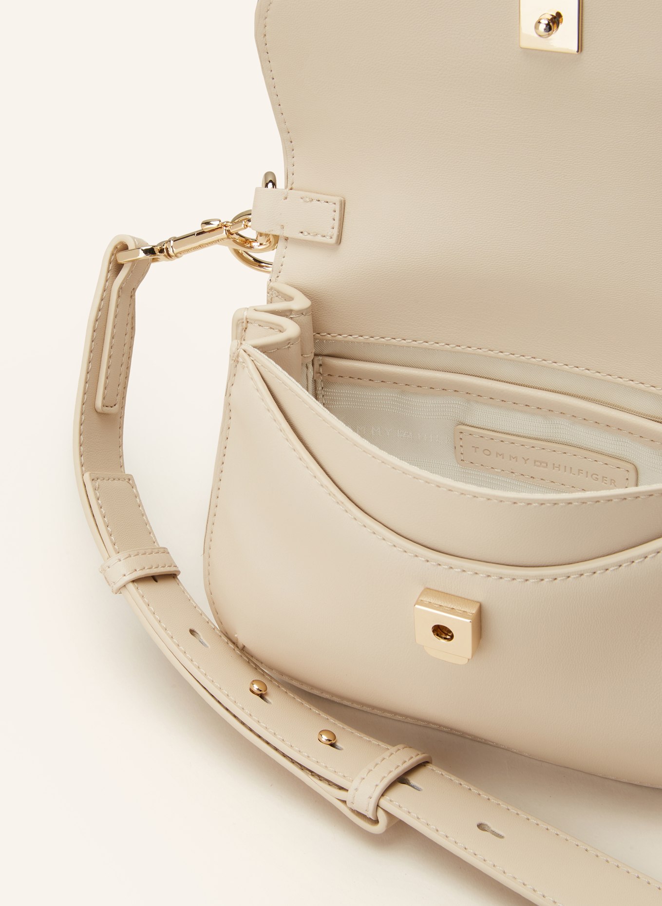 TOMMY HILFIGER Crossbody bag in beige