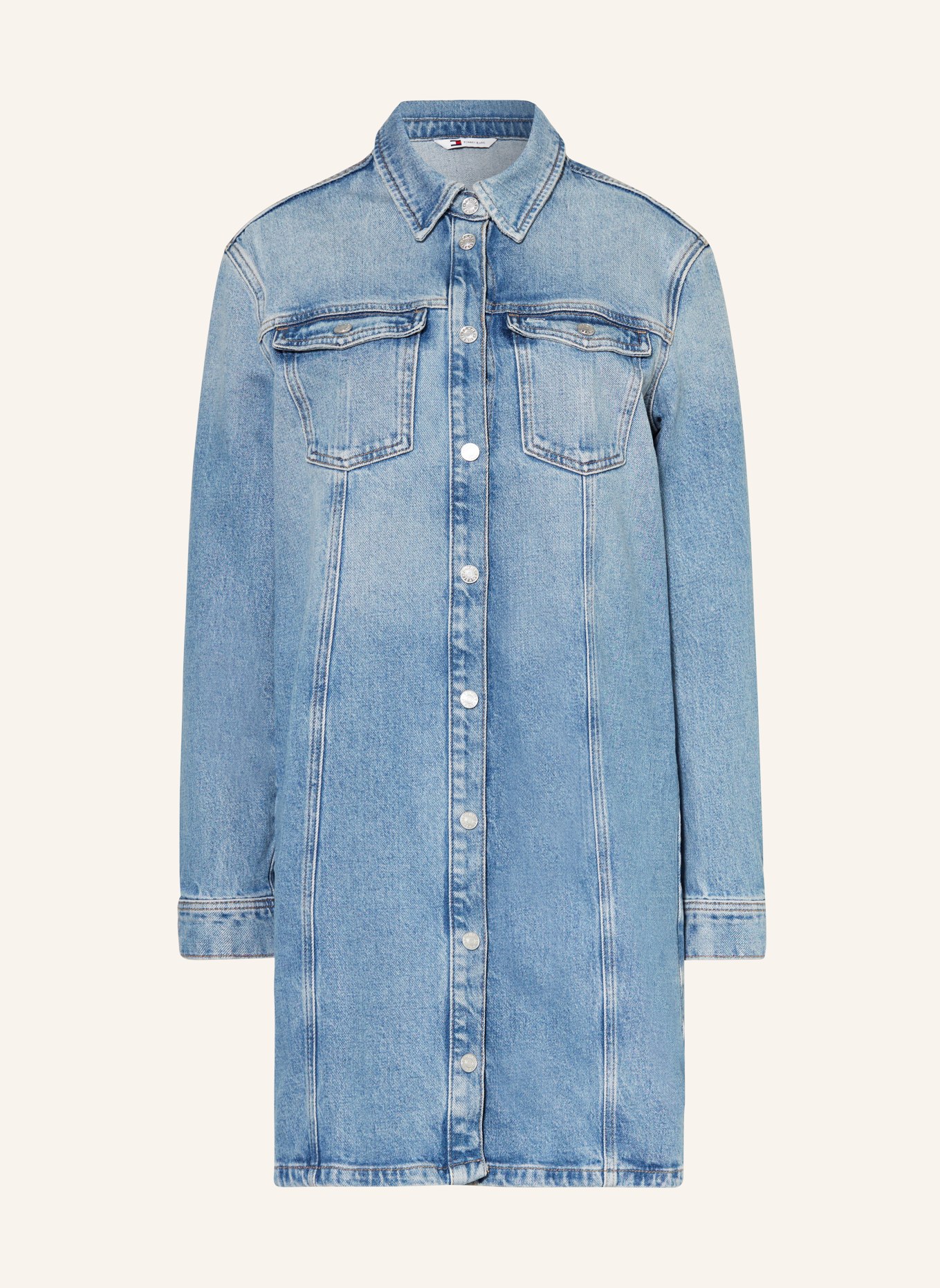 TOMMY JEANS Denim dress ALINE in light blue