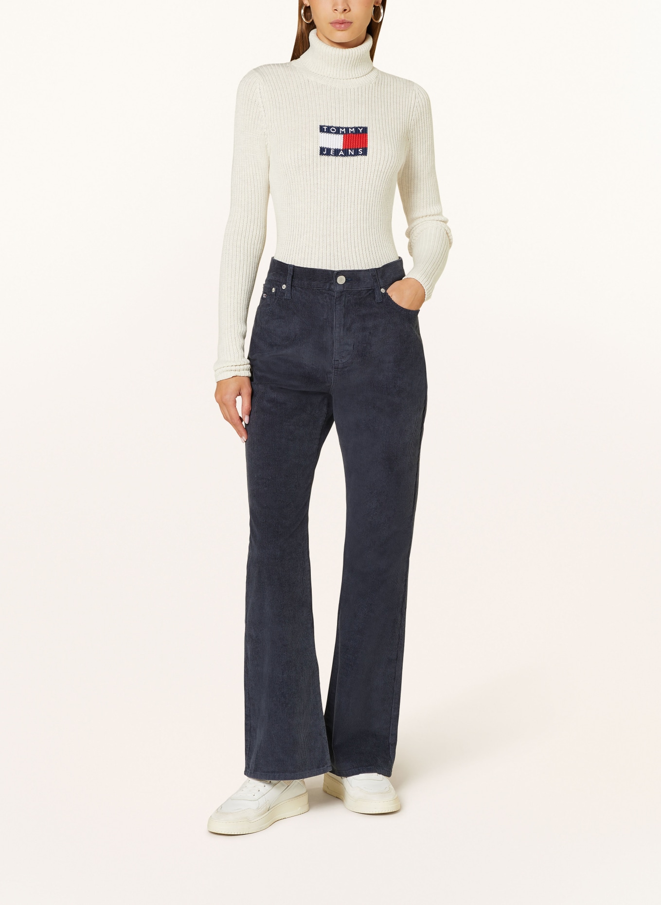 TOMMY JEANS Cordhose SYLVIA, Farbe: DUNKELBLAU (Bild 2)