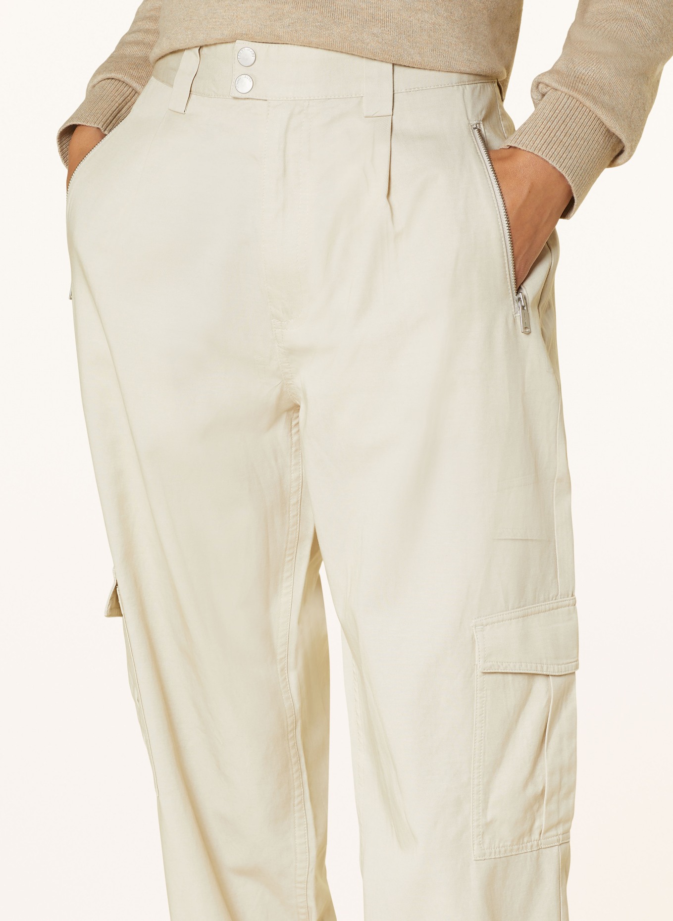 TOMMY JEANS Cargo pants, Color: BEIGE (Image 5)