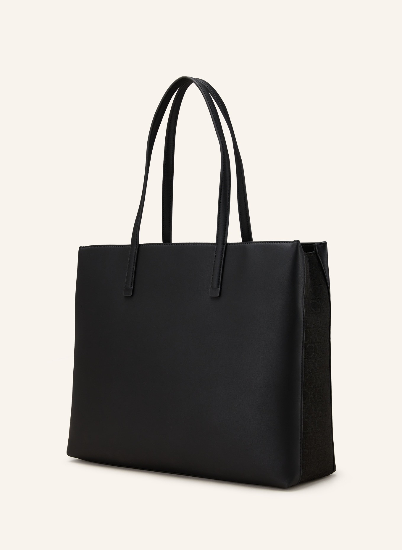 Calvin klein black shopper bag top