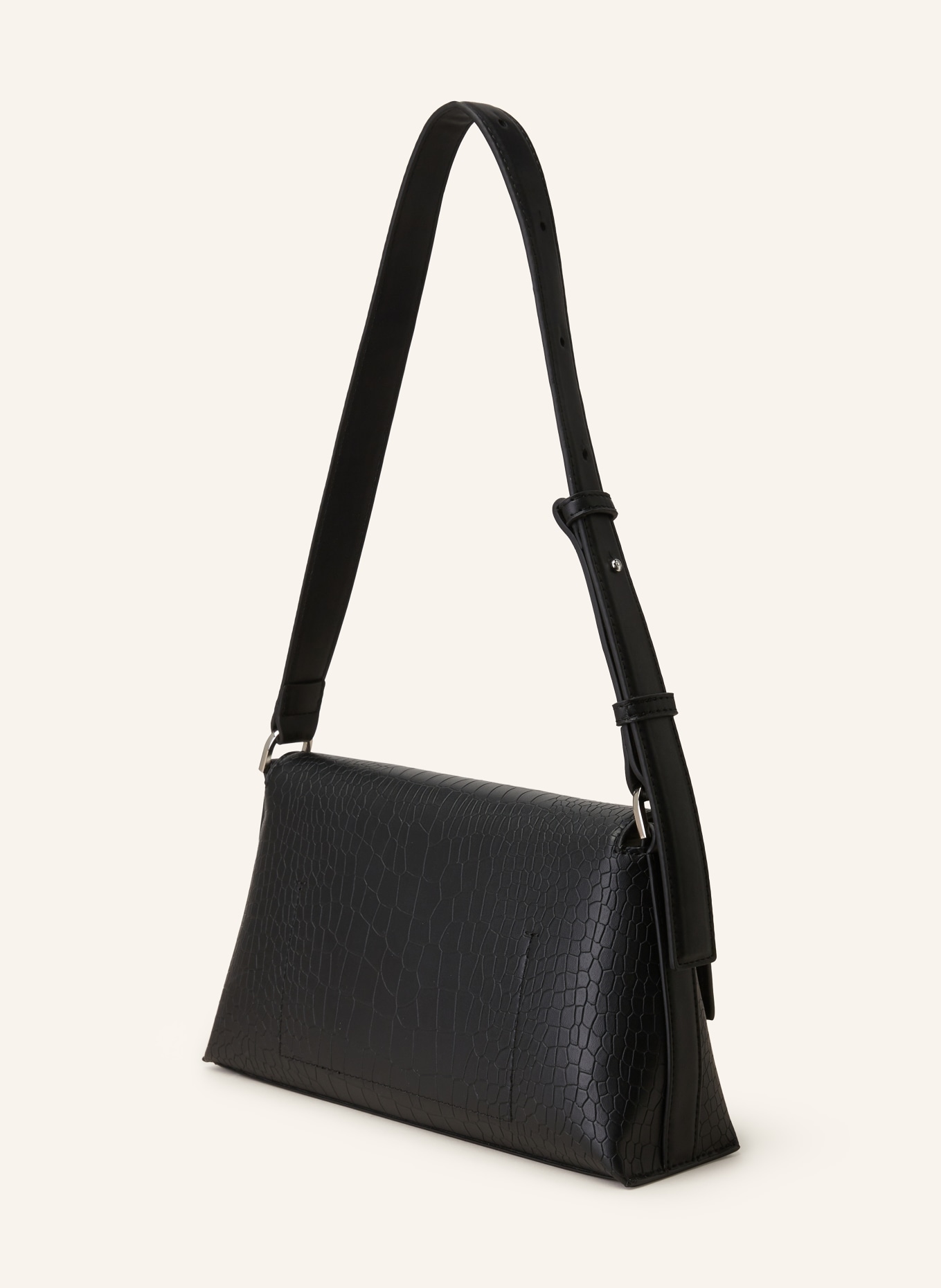 Calvin Klein Schultertasche, Farbe: BEH Ck Black Croco (Bild 2)