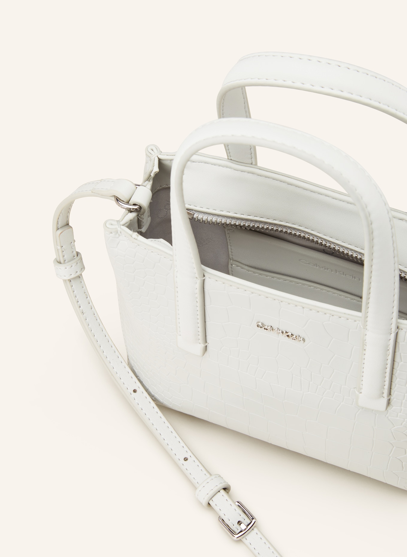 Calvin Klein Handtasche, Farbe: CREME (Bild 3)