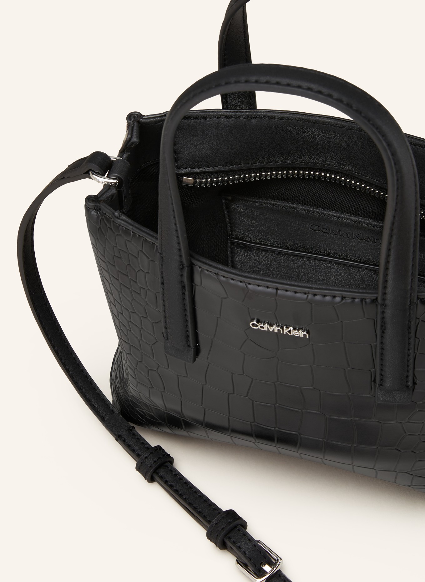 Calvin Klein Handtasche, Farbe: SCHWARZ (Bild 3)