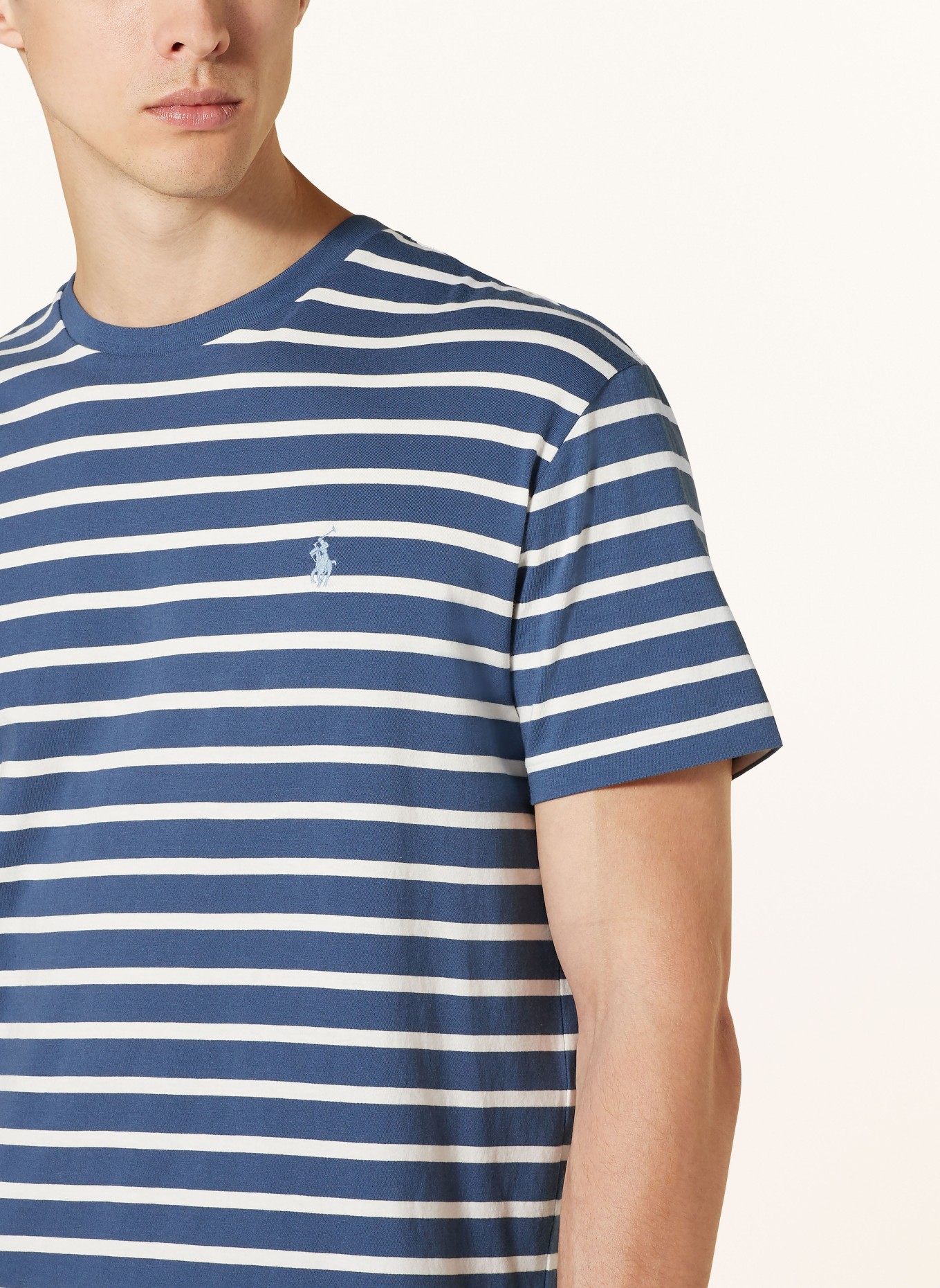 POLO RALPH LAUREN T Shirt in dunkelblau weiss