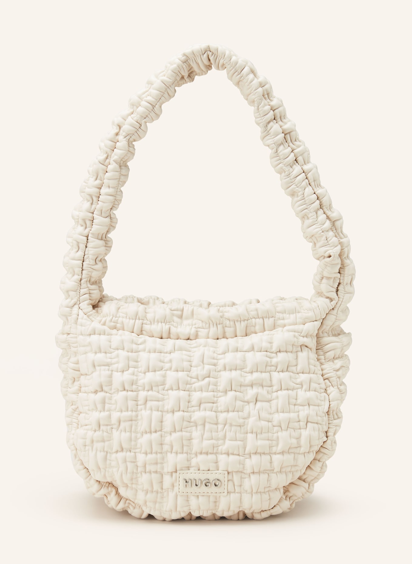 HUGO Hobo bag MHATI, Color: WHITE (Image 1)