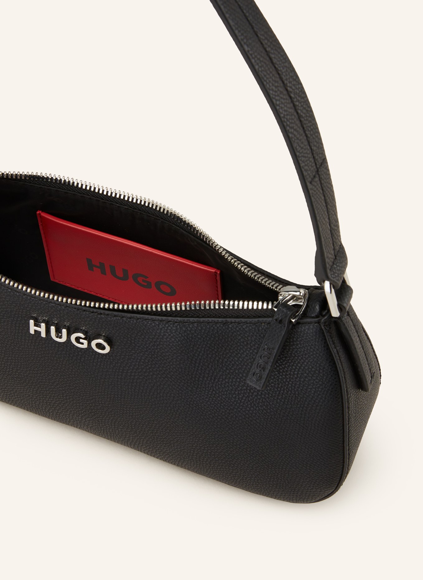 HUGO Handtasche CHRIS SM: SCHWARZ