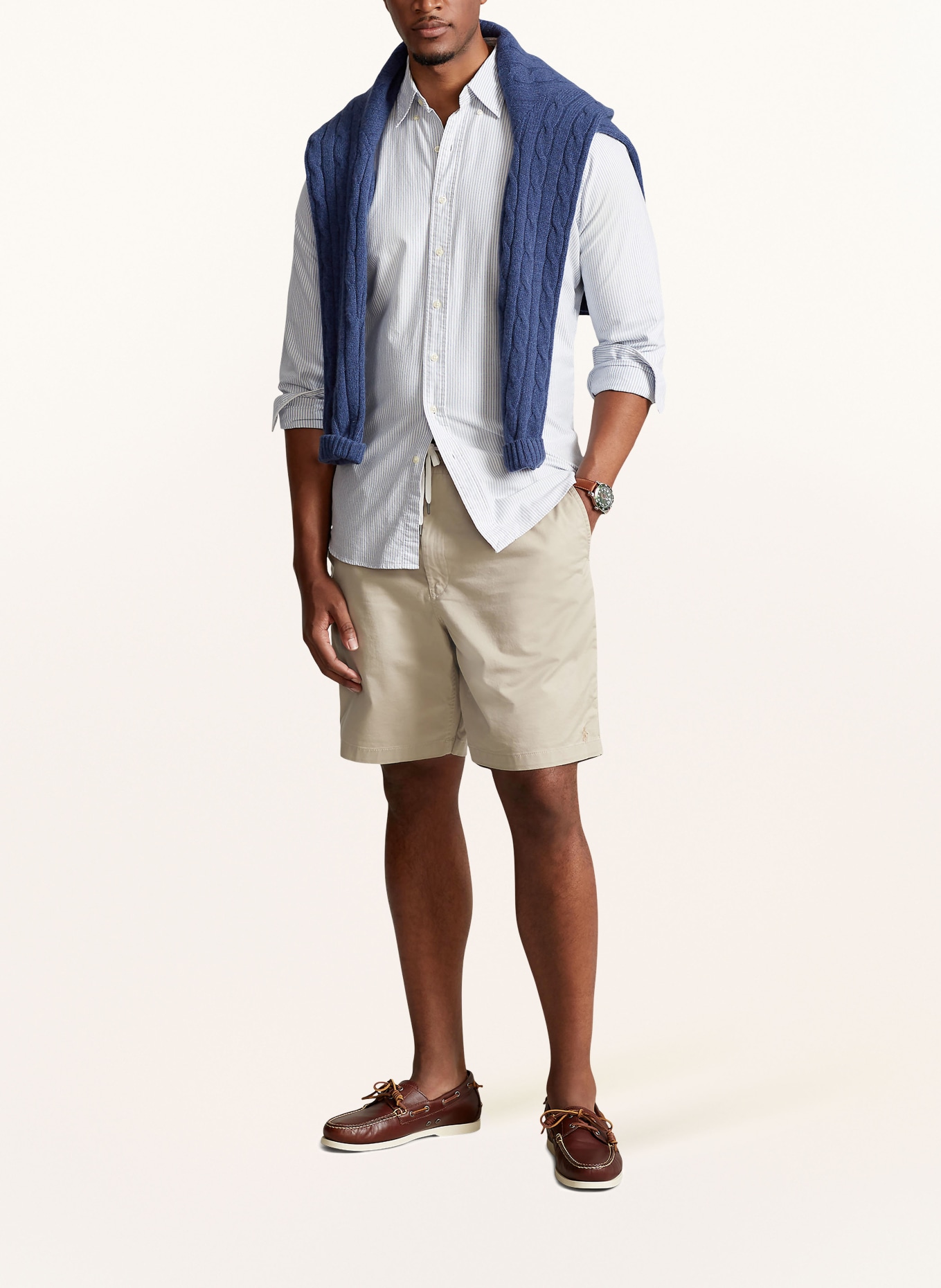 POLO RALPH LAUREN Big & Tall Chinoshorts Classic Fit: BEIGE