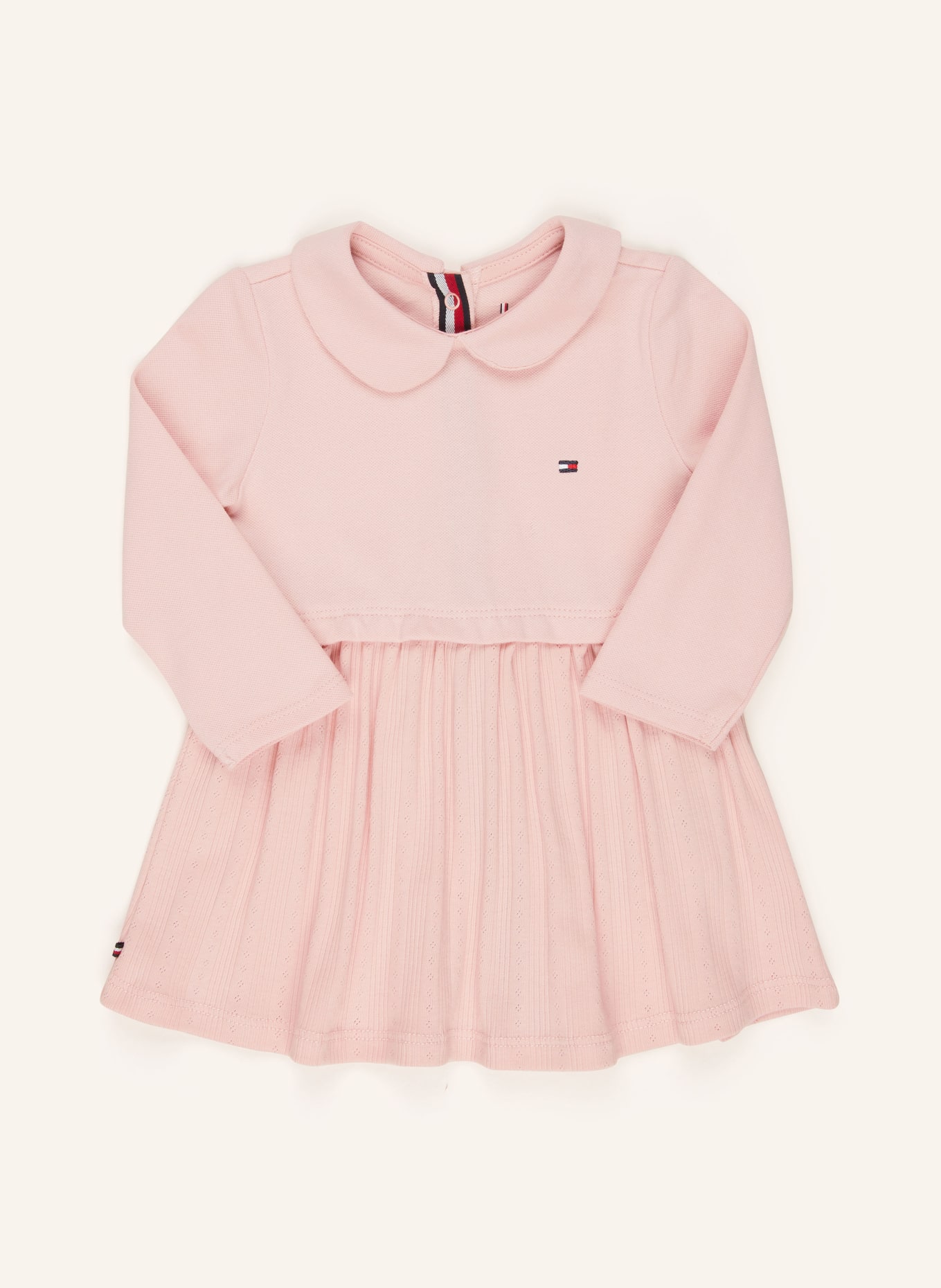 TOMMY HILFIGER Piqué-Kleid, Farbe: ROSÉ (Bild 1)