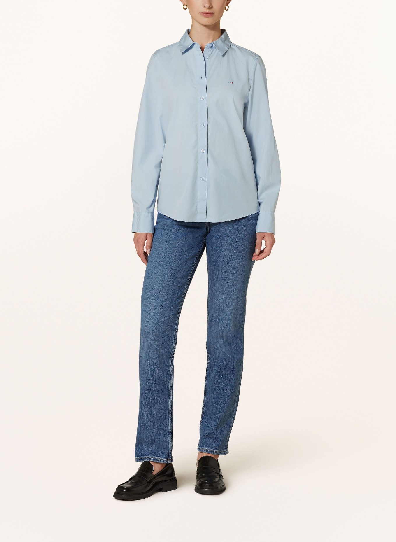 TOMMY HILFIGER Shirt blouse, Color: LIGHT BLUE (Image 2)