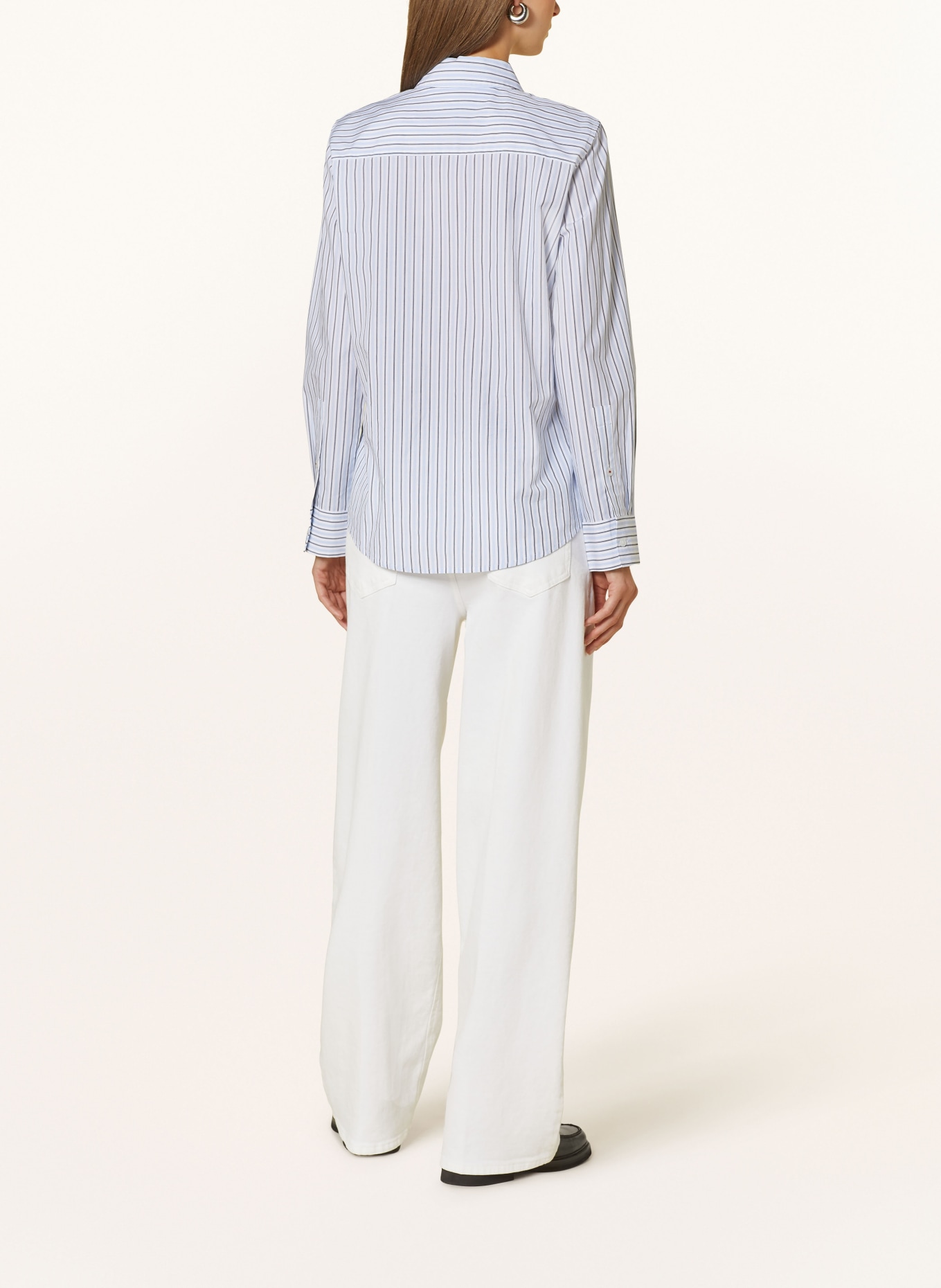 TOMMY HILFIGER Shirt blouse, Color: WHITE/ LIGHT BLUE/ GRAY (Image 3)