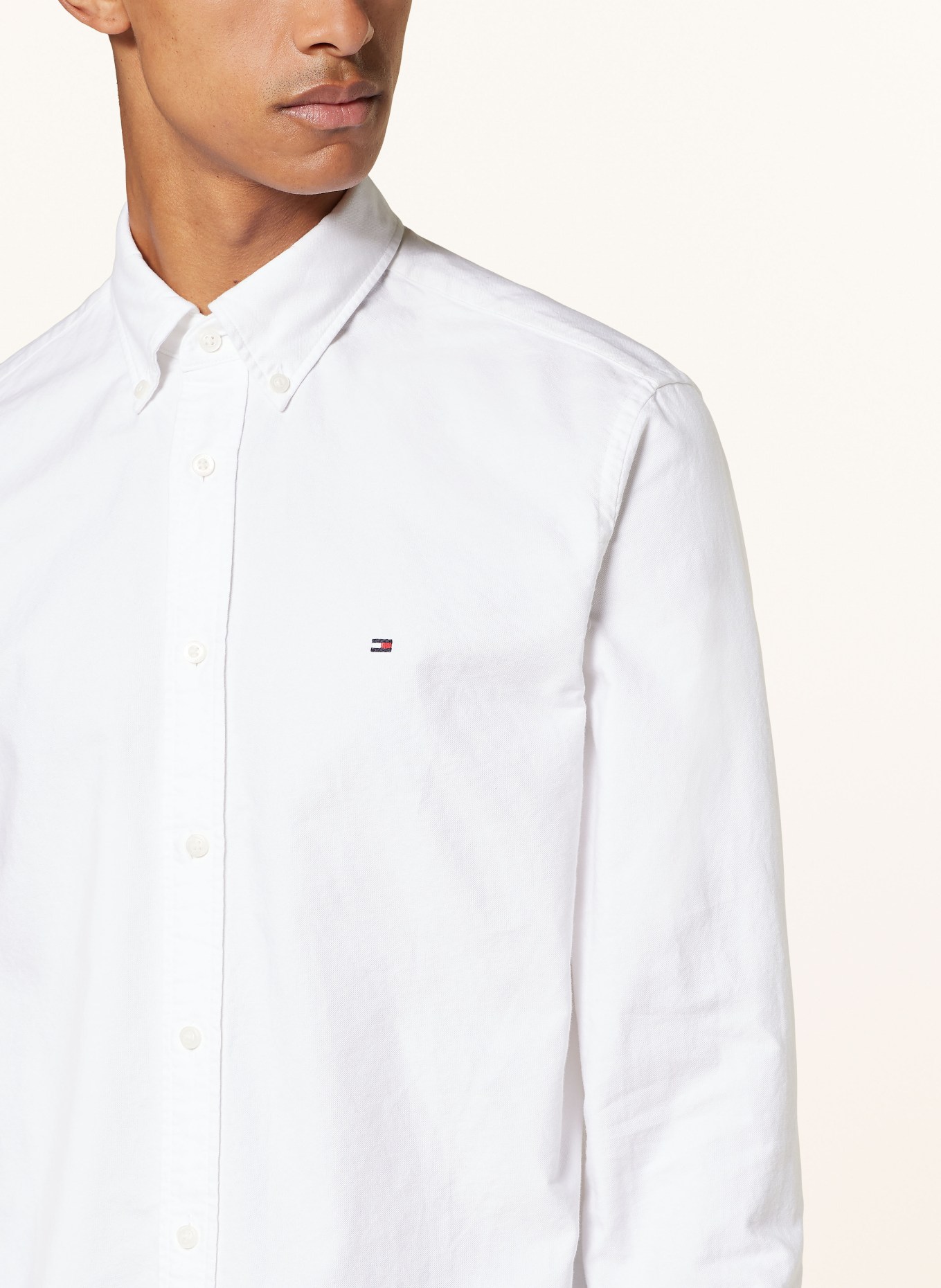 TOMMY HILFIGER Oxford shirt regular fit, Color: WHITE (Image 5)