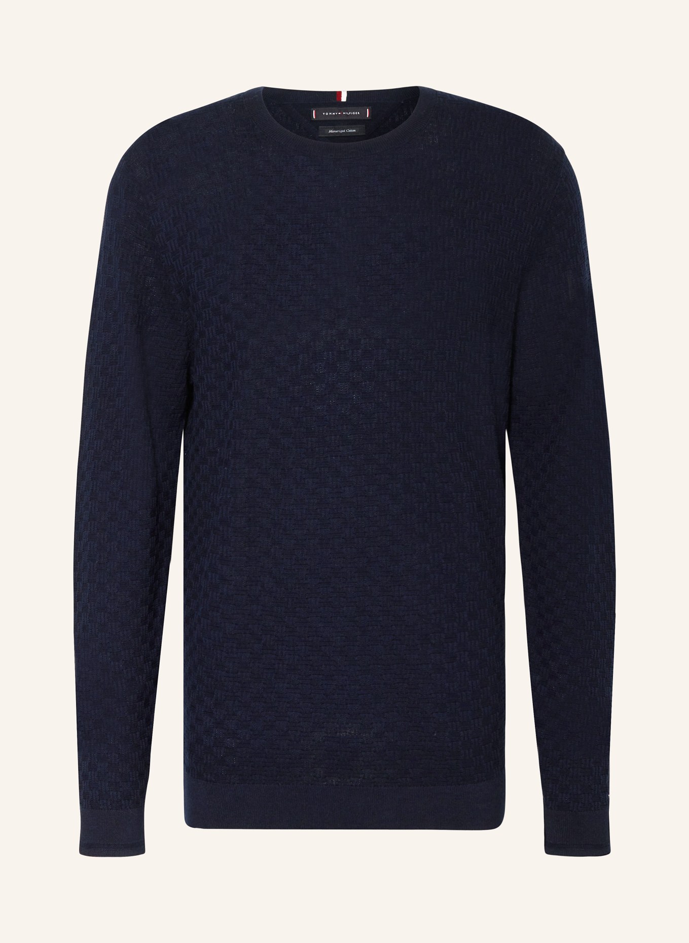 TOMMY HILFIGER Pullover: DUNKELBLAU