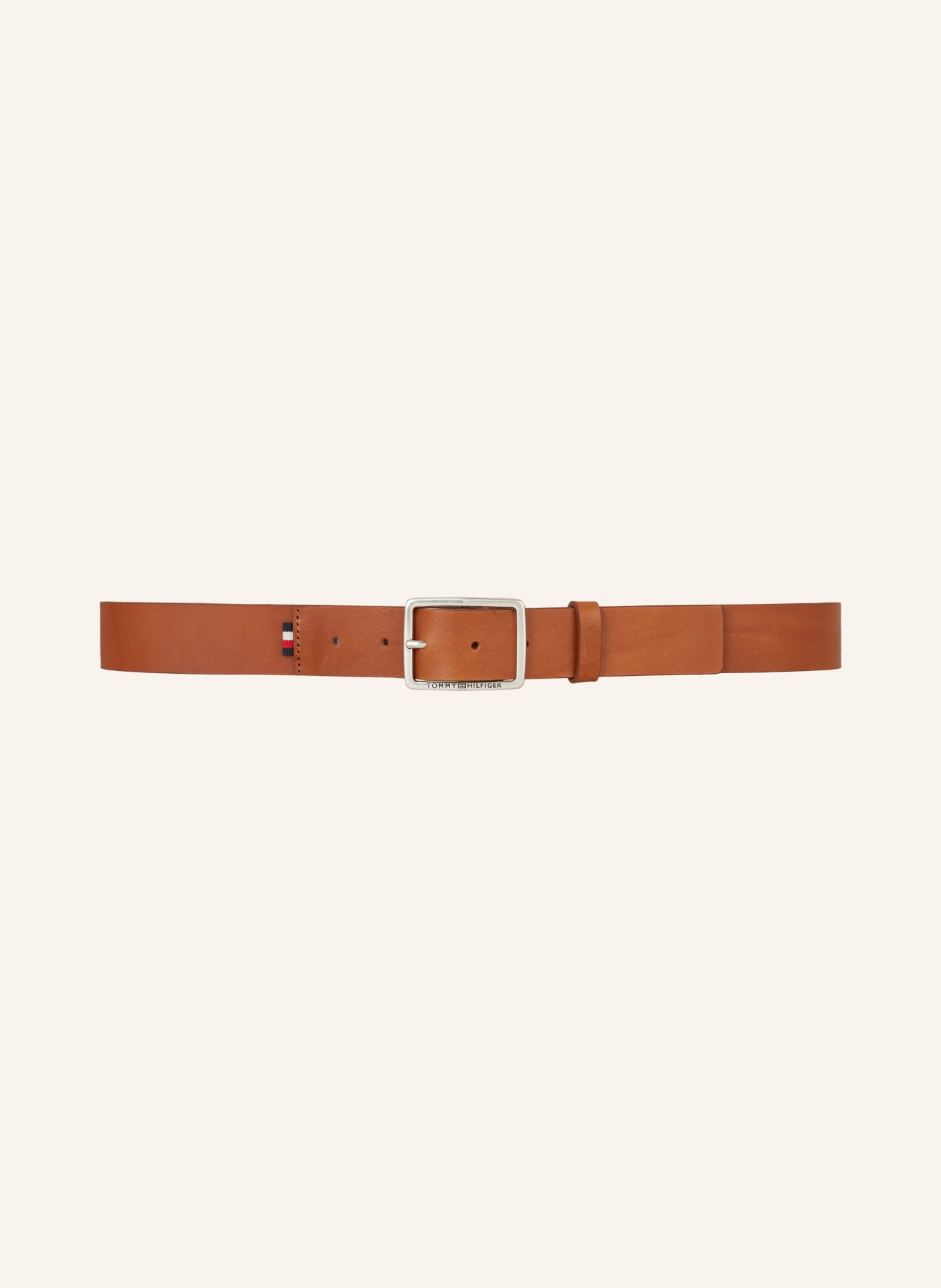 TOMMY HILFIGER Pasek skórzany, Kolor: KONIAKOWY (Obrazek 2)