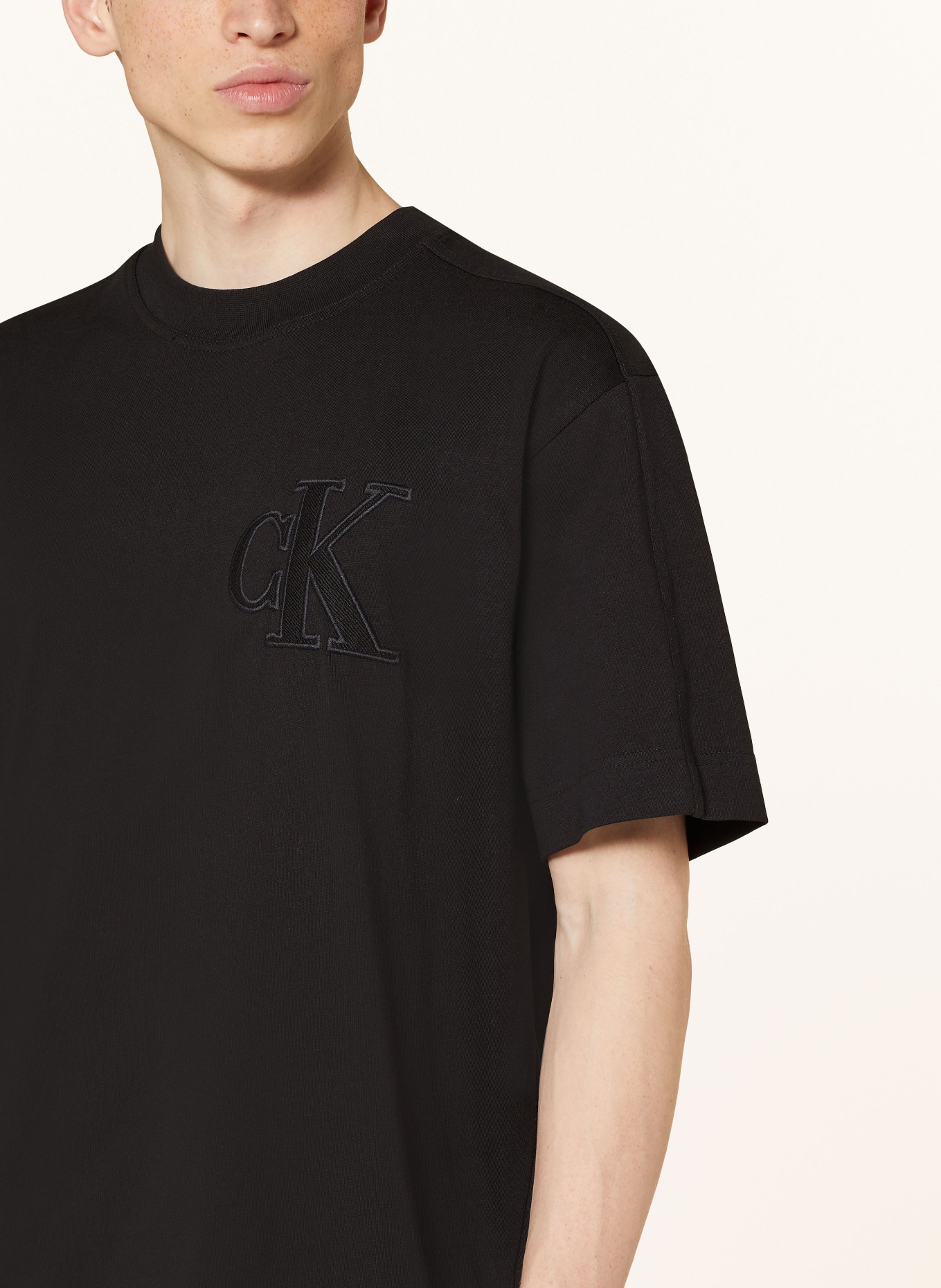 Calvin Klein Jeans T-shirt, Color: BLACK (Image 4)