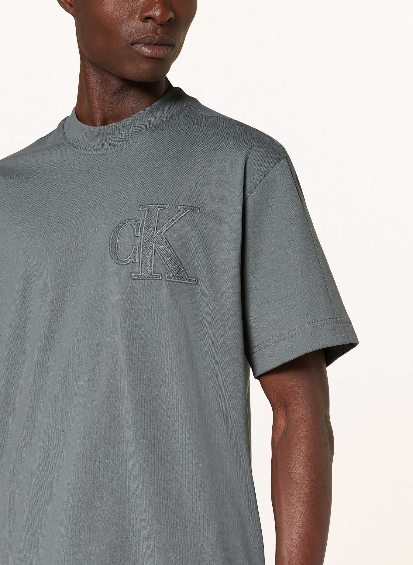 Calvin Klein Jeans T-shirt, Color: GRAY (Image 4)