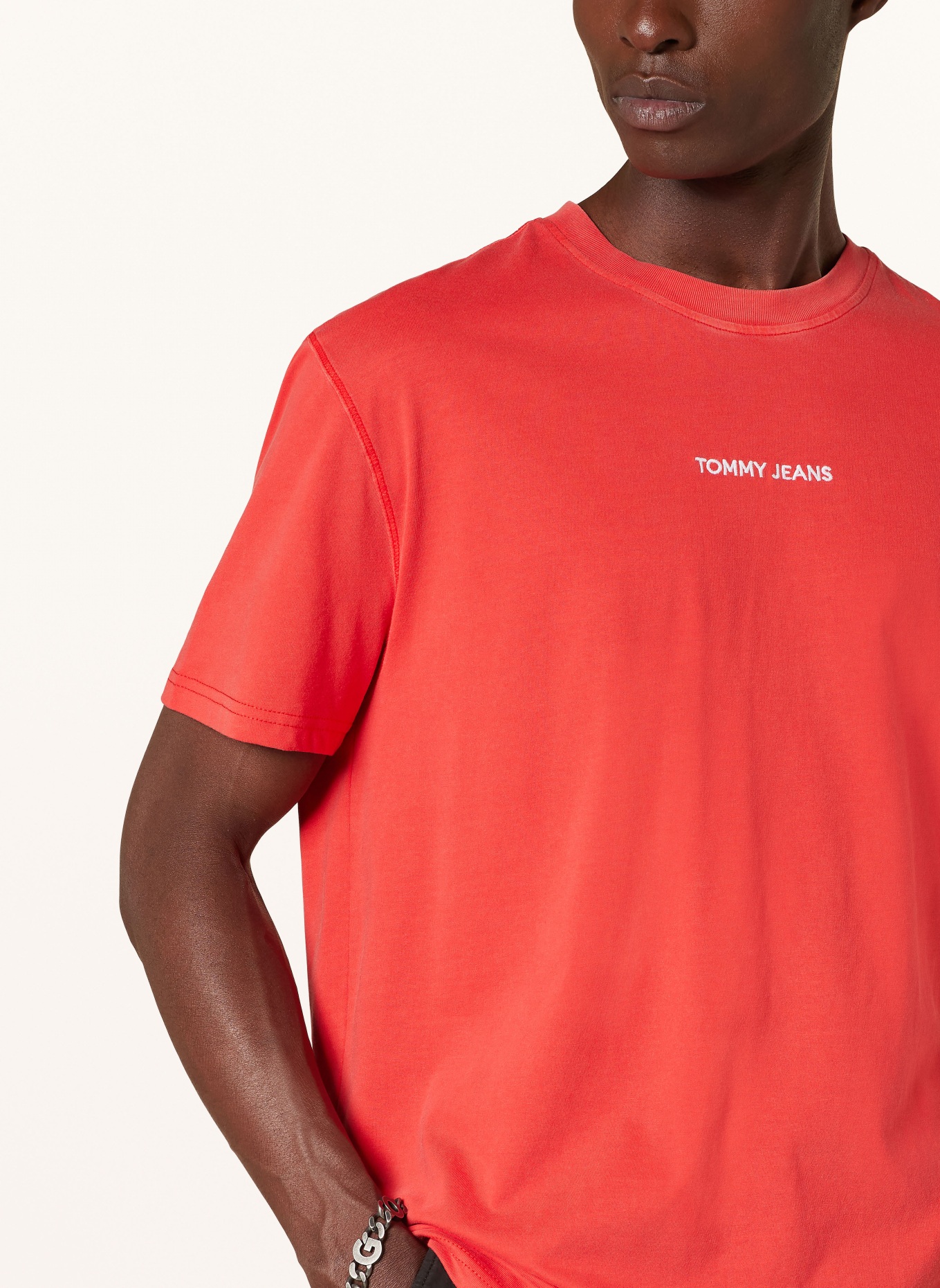 TOMMY JEANS T-shirt: RED