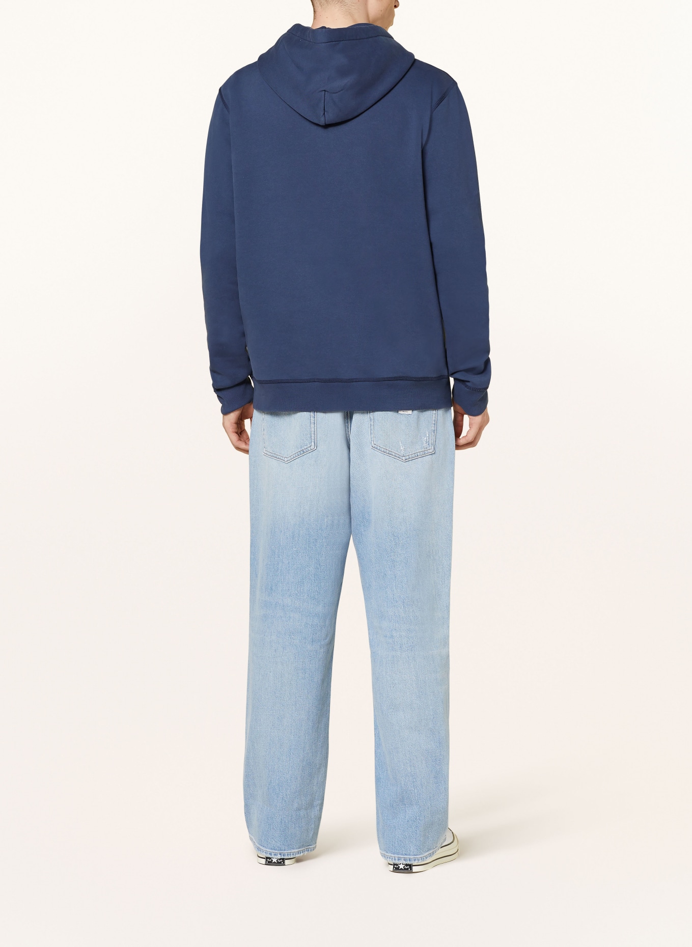 TOMMY JEANS Hoodie: DUNKELBLAU
