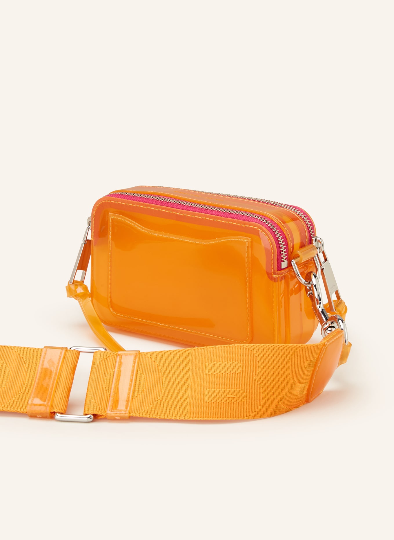 MARC JACOBS Crossbody bag THE SNAPSHOT JELLY in orange