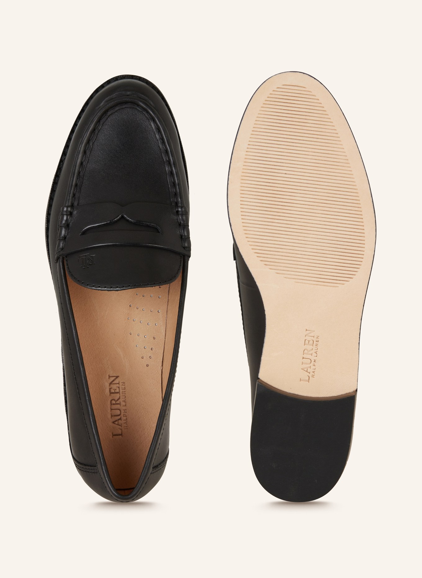 LAUREN RALPH LAUREN Loafers WINNIE, Color: BLACK (Image 5)