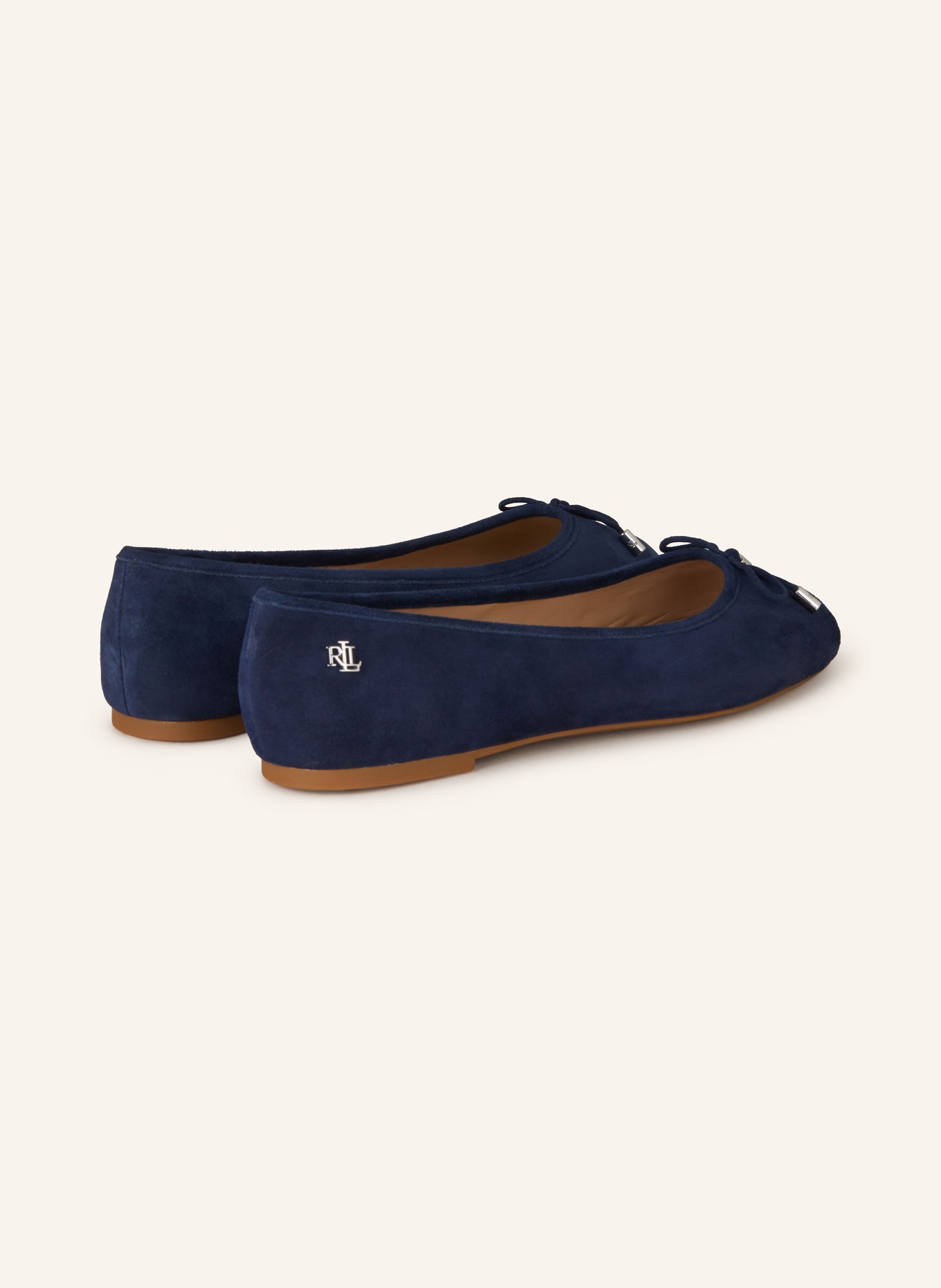 LAUREN RALPH LAUREN Ballerinas JAYNA, Farbe: DUNKELBLAU (Bild 2)