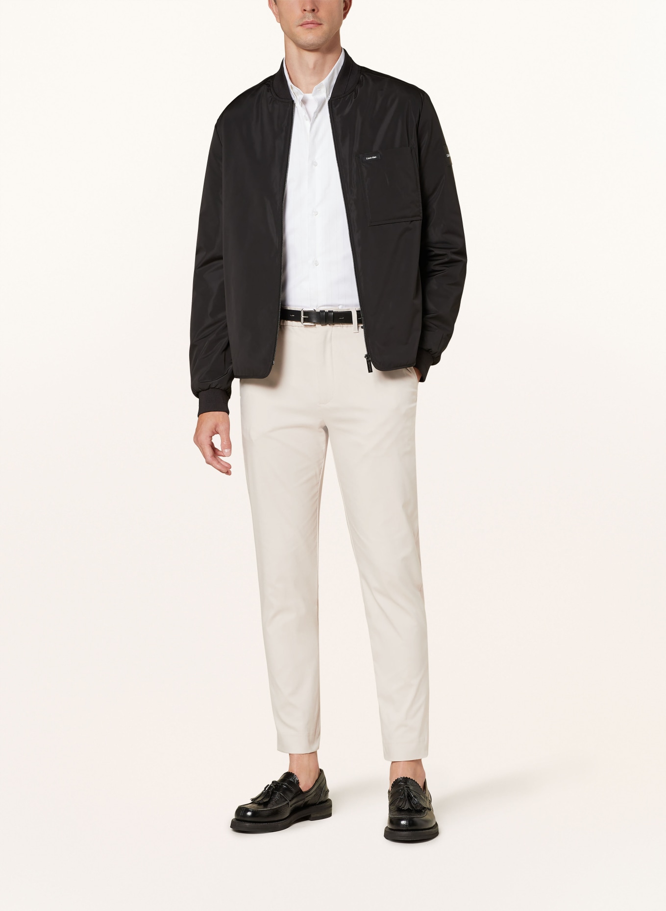 Calvin Klein Chinos tapered fit, Color: BEIGE (Image 2)