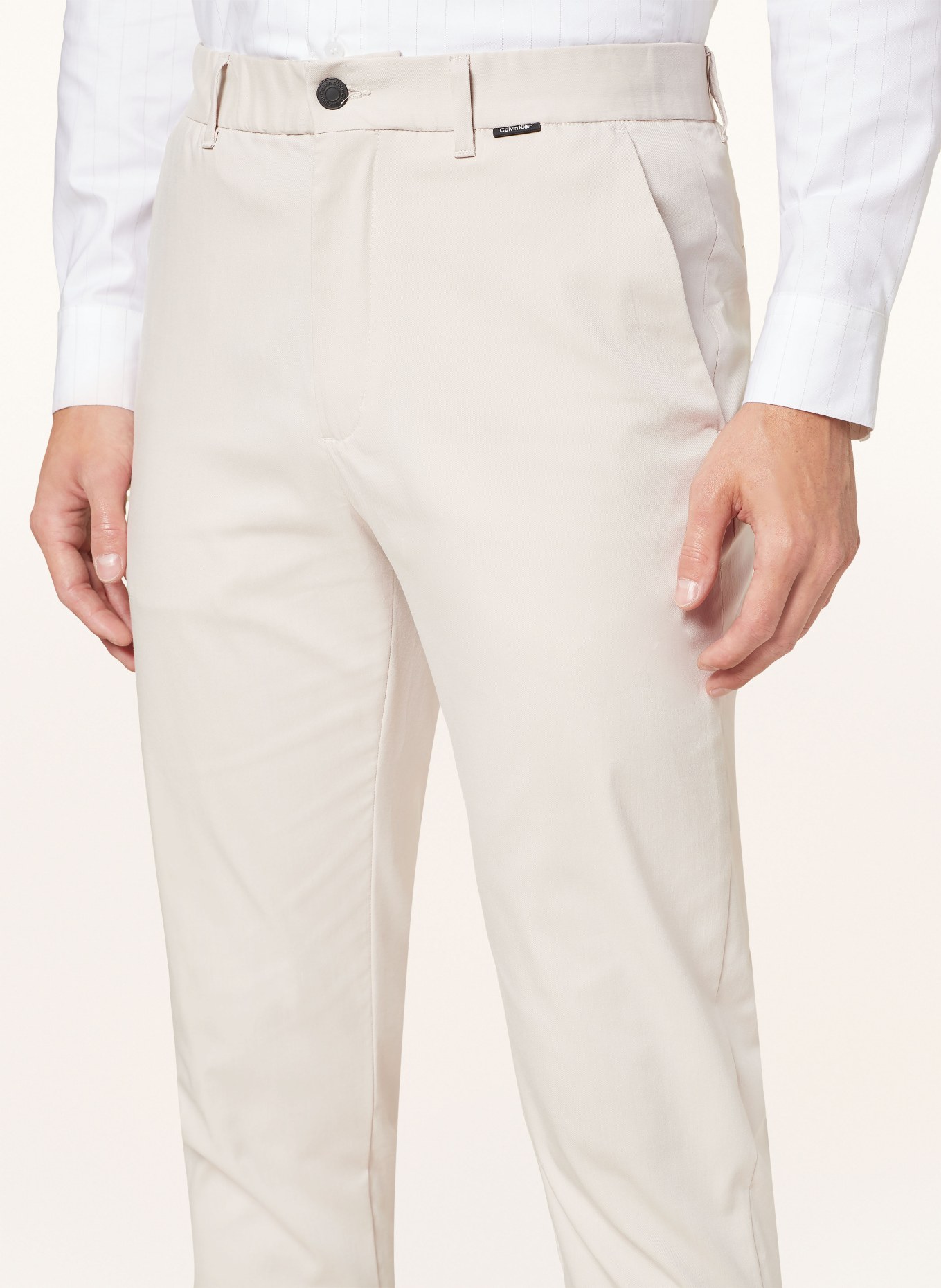 Calvin Klein Chinos tapered fit, Color: BEIGE (Image 5)