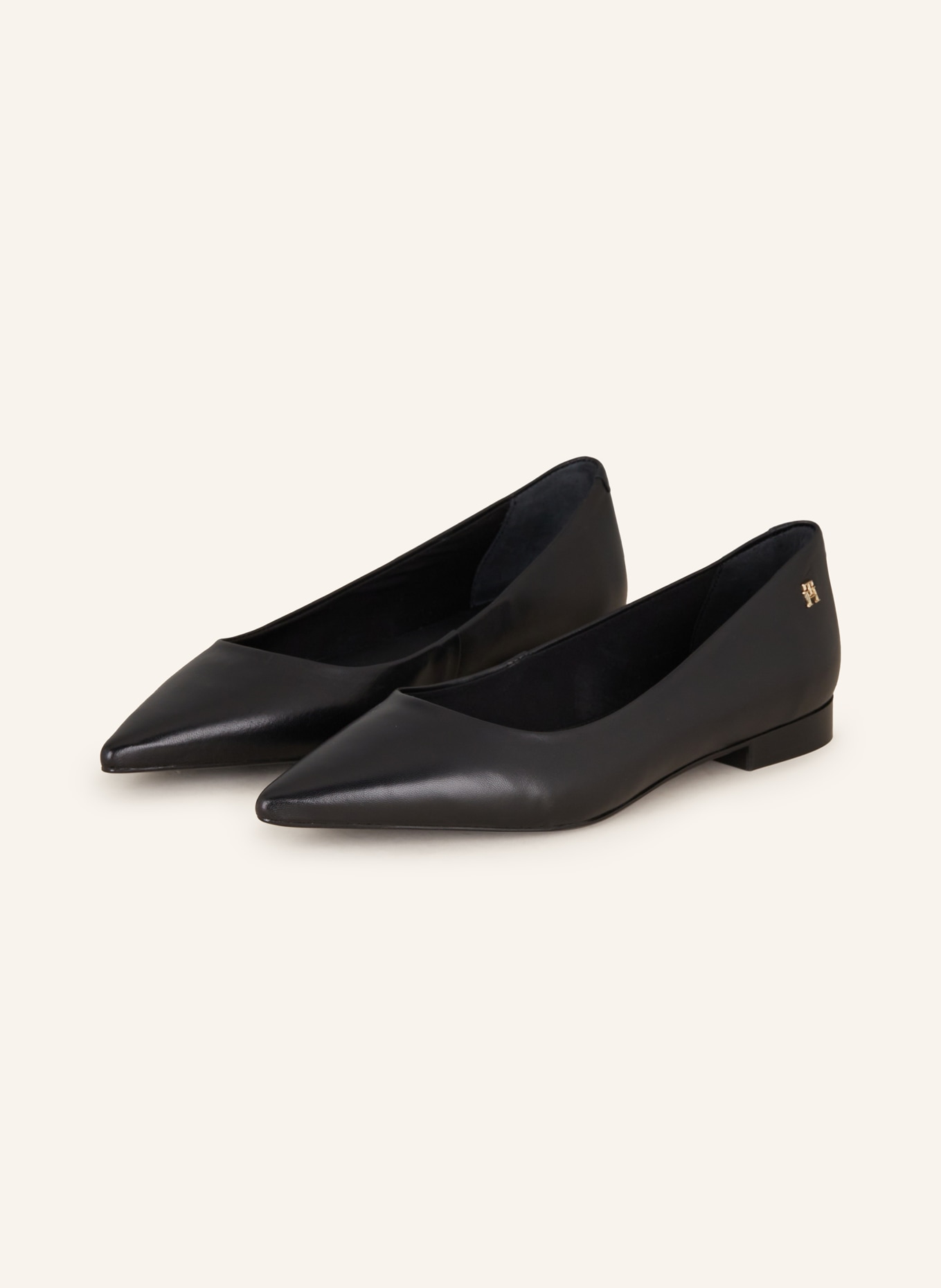 TOMMY HILFIGER Ballet flats, Color: BLACK (Image 1)