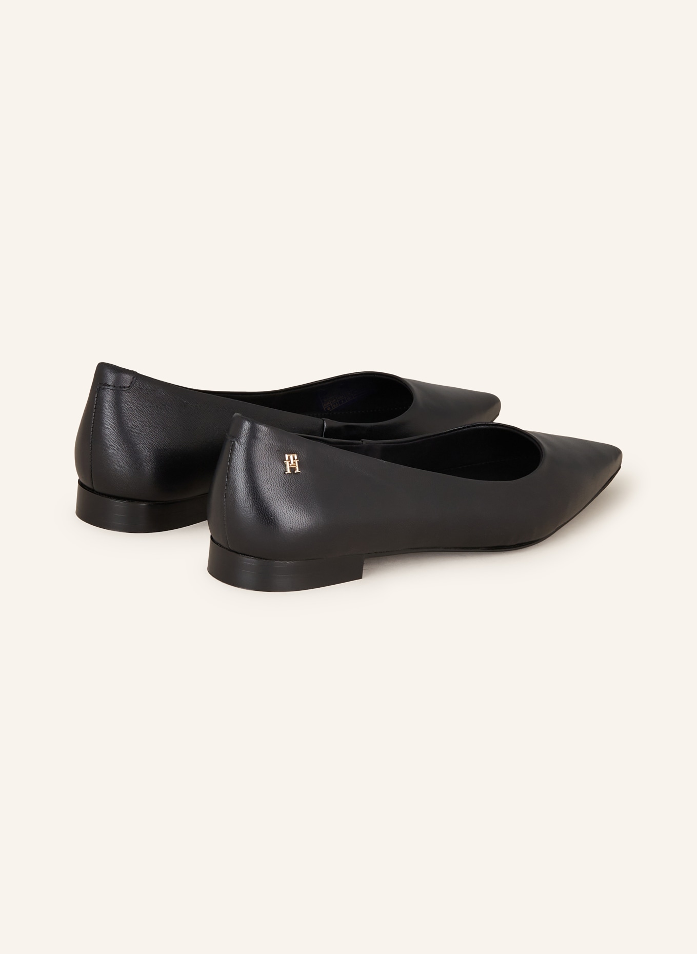 TOMMY HILFIGER Ballet flats, Color: BLACK (Image 2)