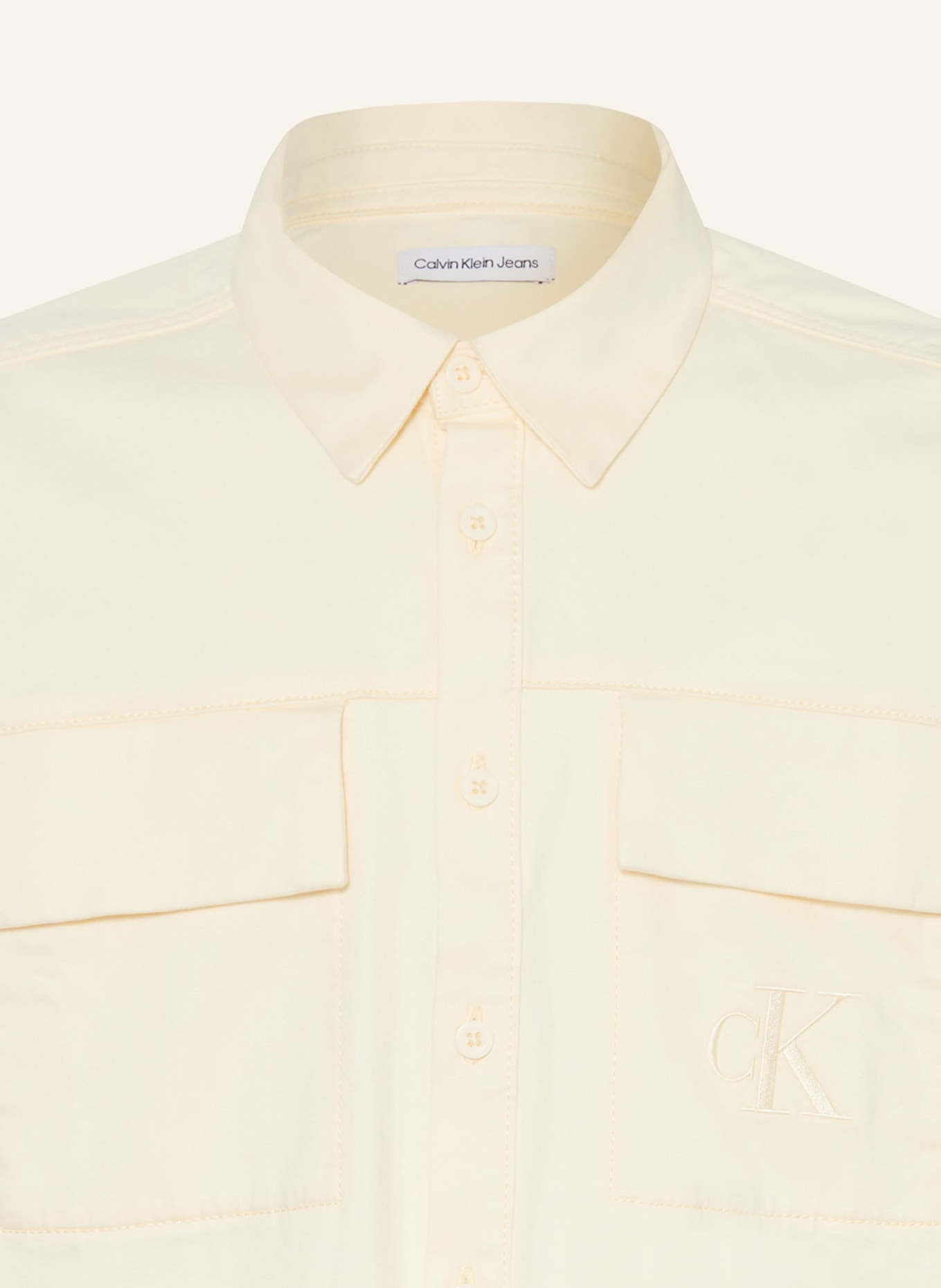 Calvin Klein Hemd: HELLGELB