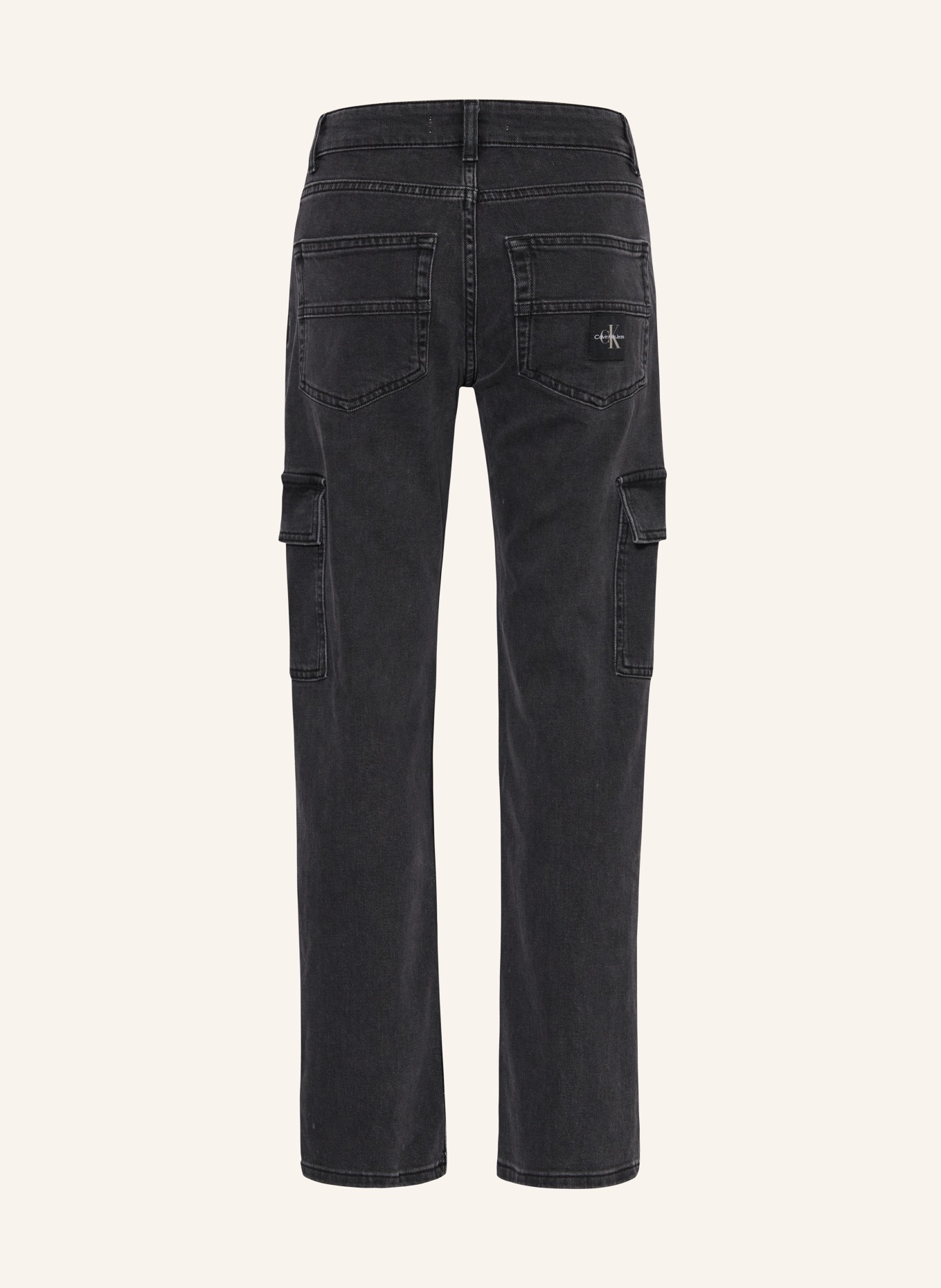 Calvin Klein Cargojeans Regular Fit, Farbe: 1BJ Charcoal Grey Rgd (Bild 2)