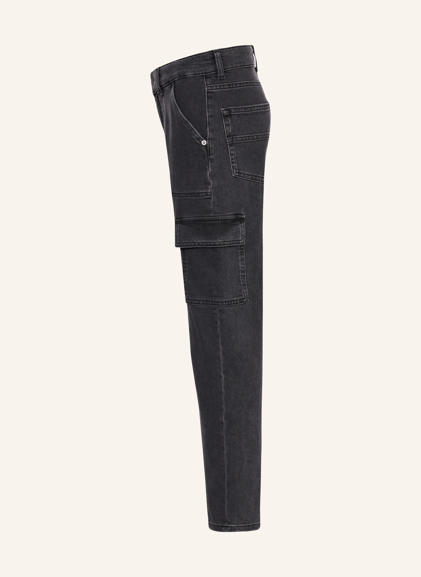 Calvin Klein Cargojeans Regular Fit, Farbe: 1BJ Charcoal Grey Rgd (Bild 4)