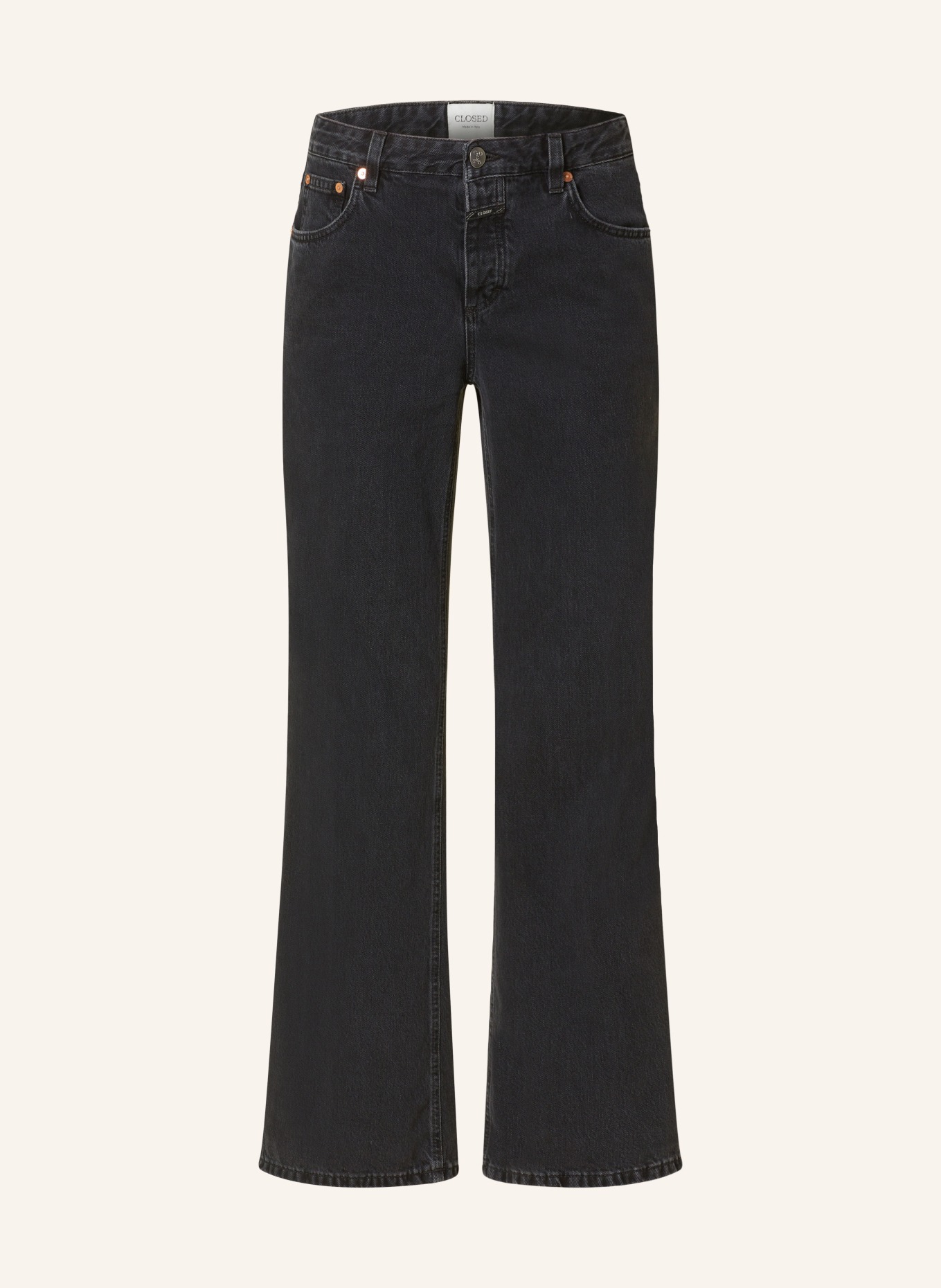 CLOSED Flared Jeans GILLAN, Farbe: DGY DARK GREY (Bild 1)