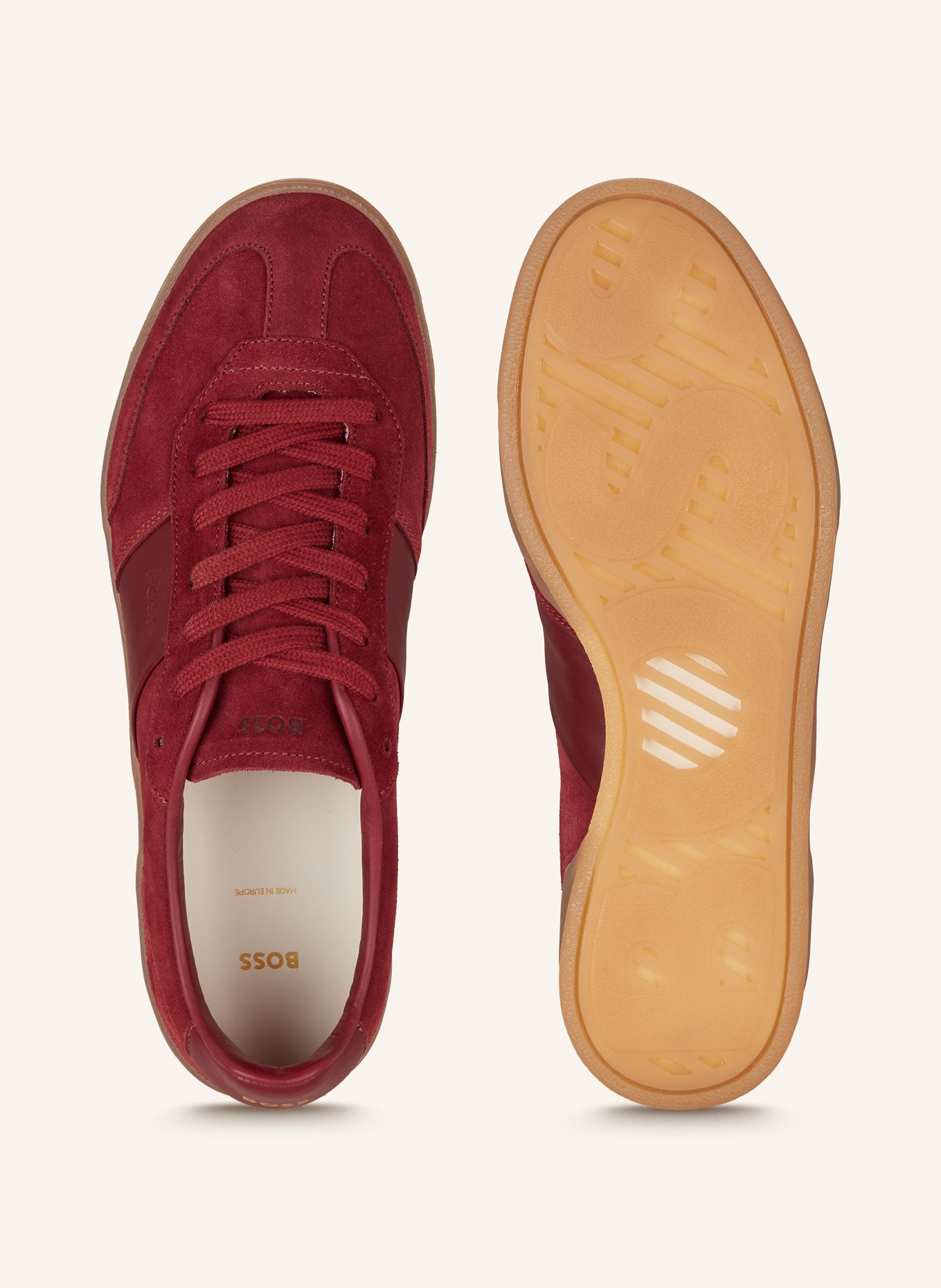 BOSS Sneakers BRENTA in dark red