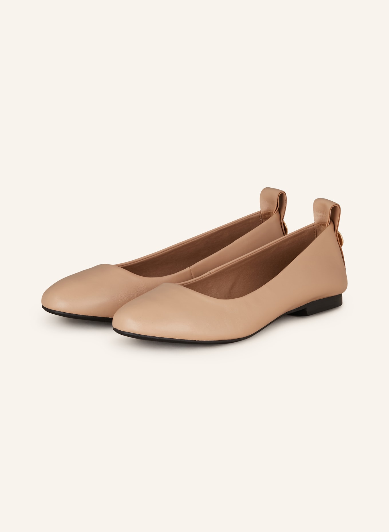 BOSS Ballerinas DASY, Farbe: BEIGE (Bild 1)