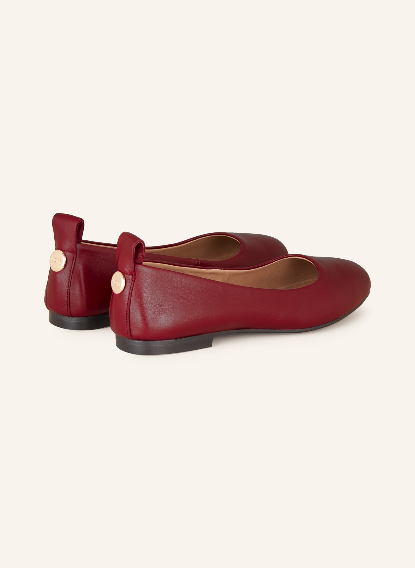 BOSS Ballet flats DASY: DARK RED