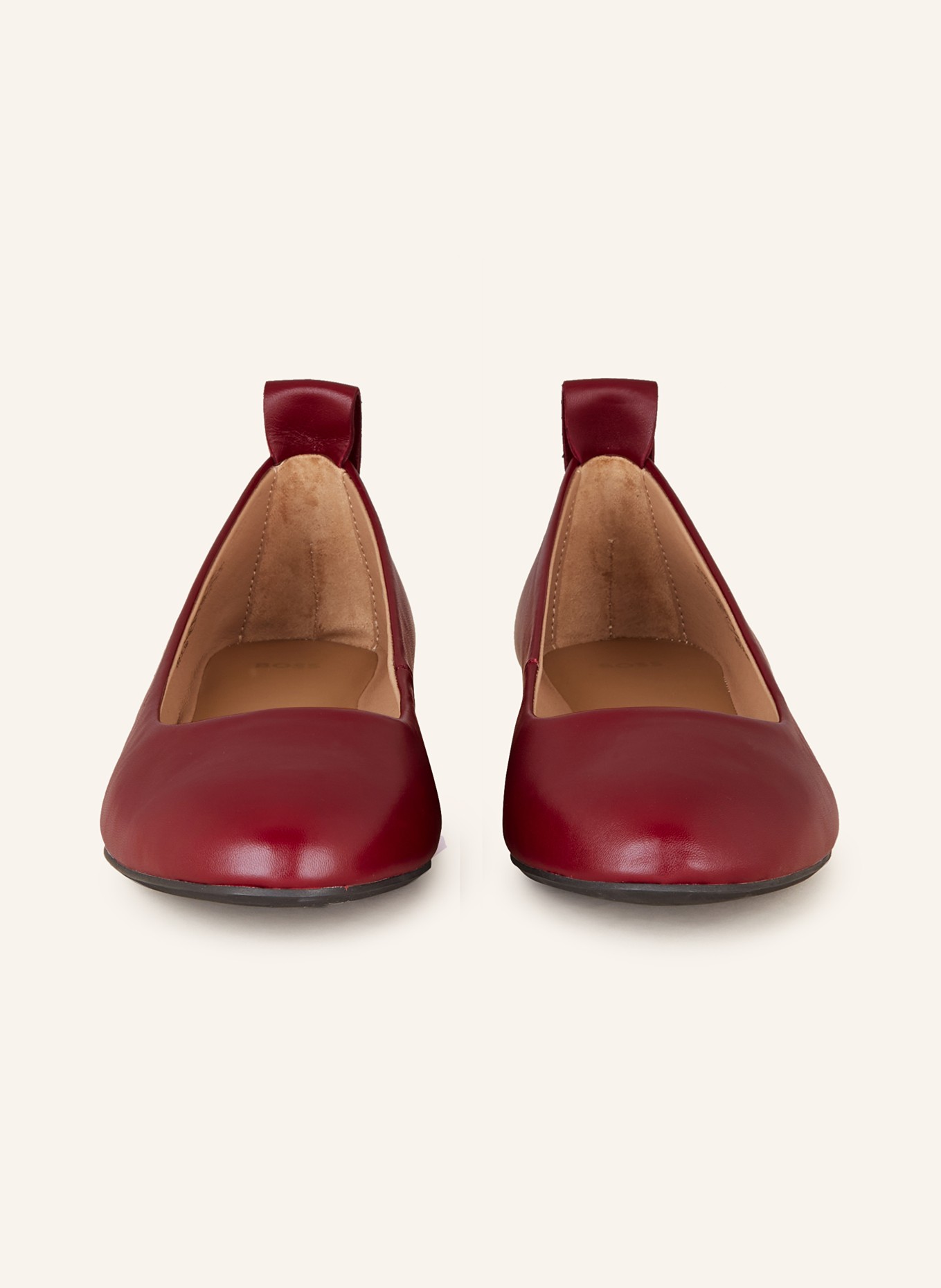 BOSS Ballet flats DASY: DARK RED