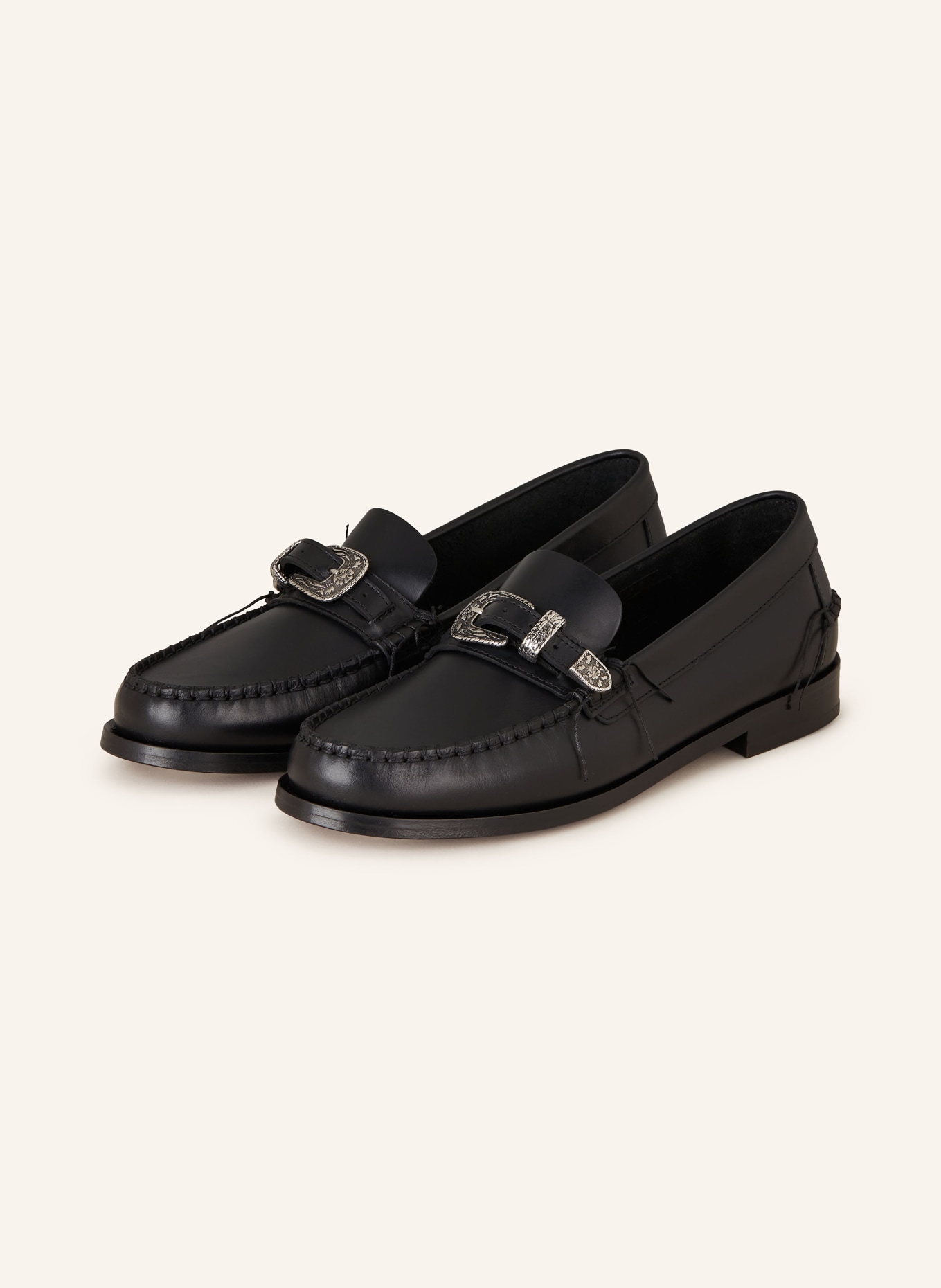 DOROTHEE SCHUMACHER Moccasins, Color: BLACK (Image 1)