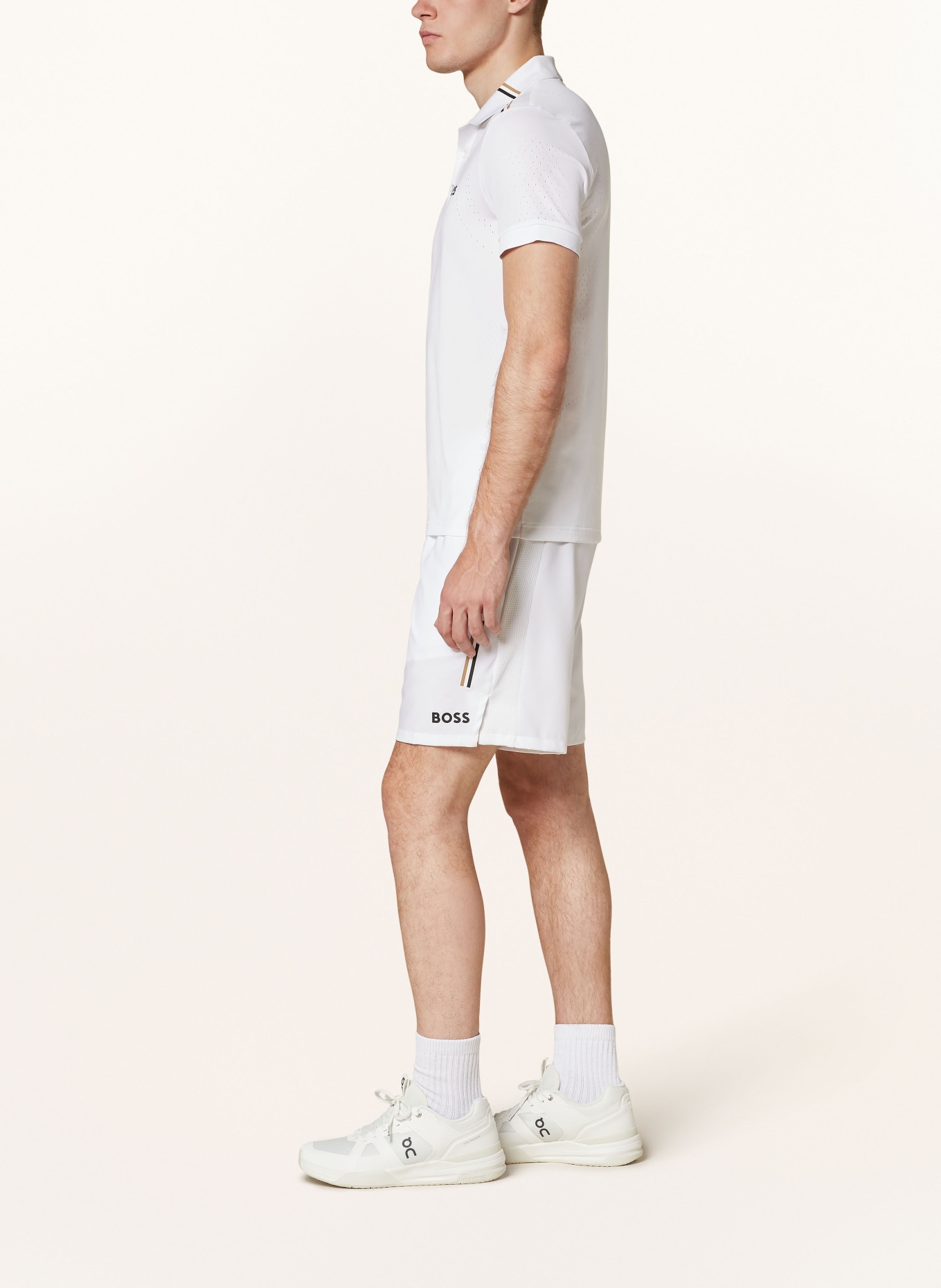 BOSS Tennis shorts, Color: WHITE (Image 4)