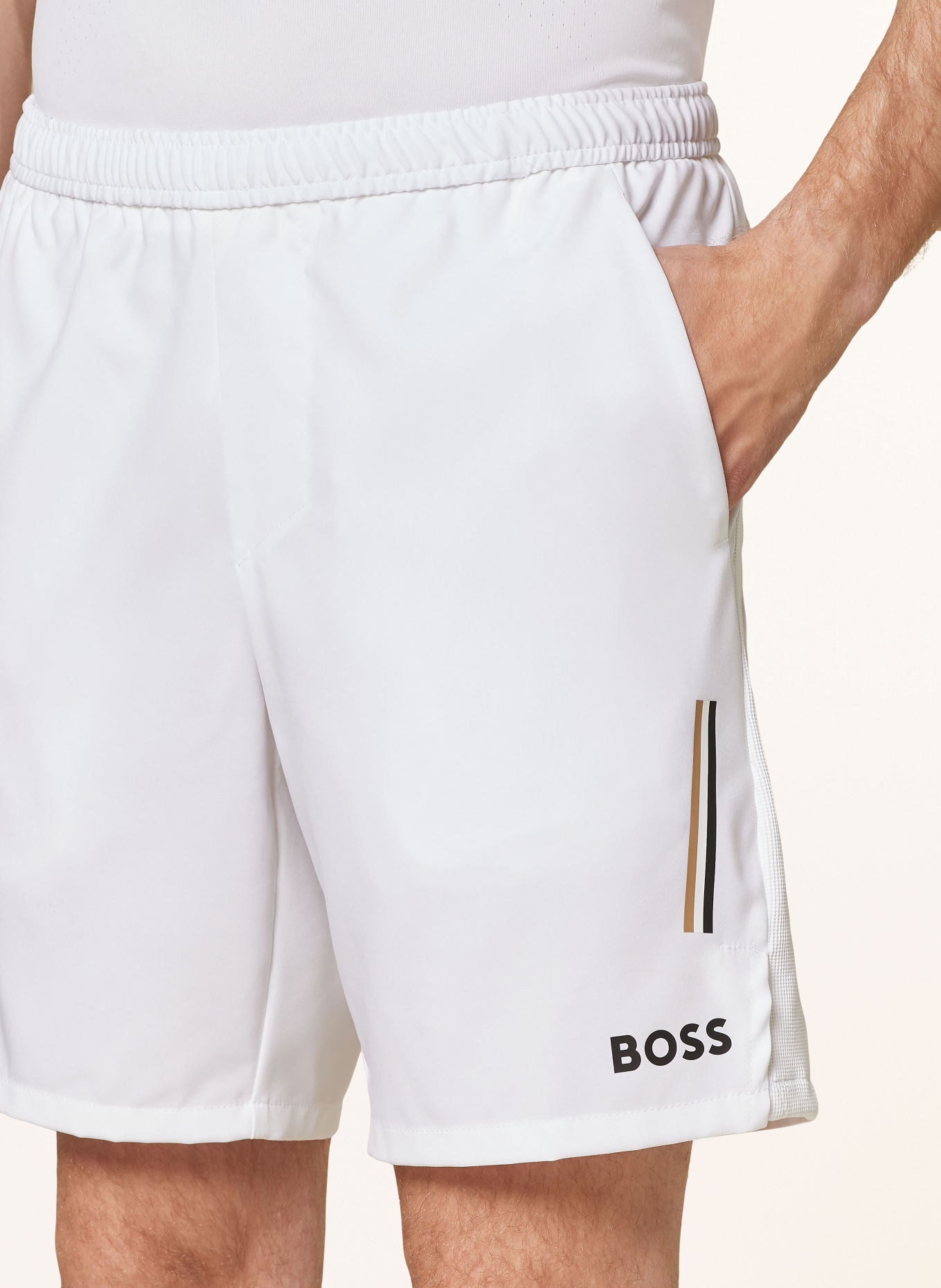 BOSS Tennisshorts, Farbe: WEISS (Bild 5)