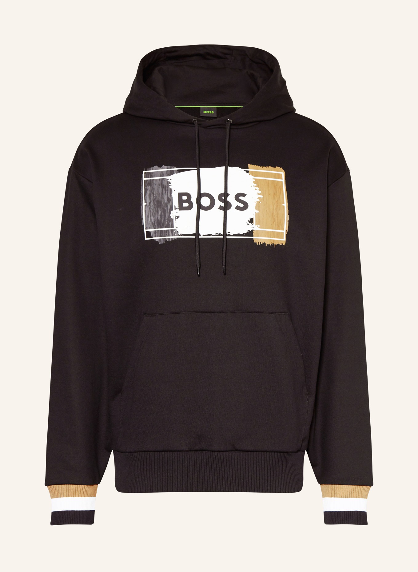 BOSS Hoodie SULLIVAN in schwarz