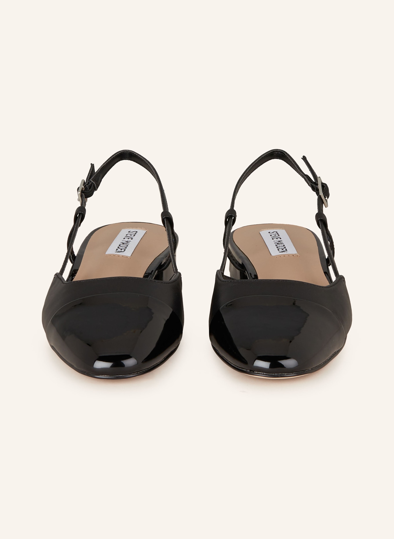 STEVE MADDEN Slingballerinas: SCHWARZ