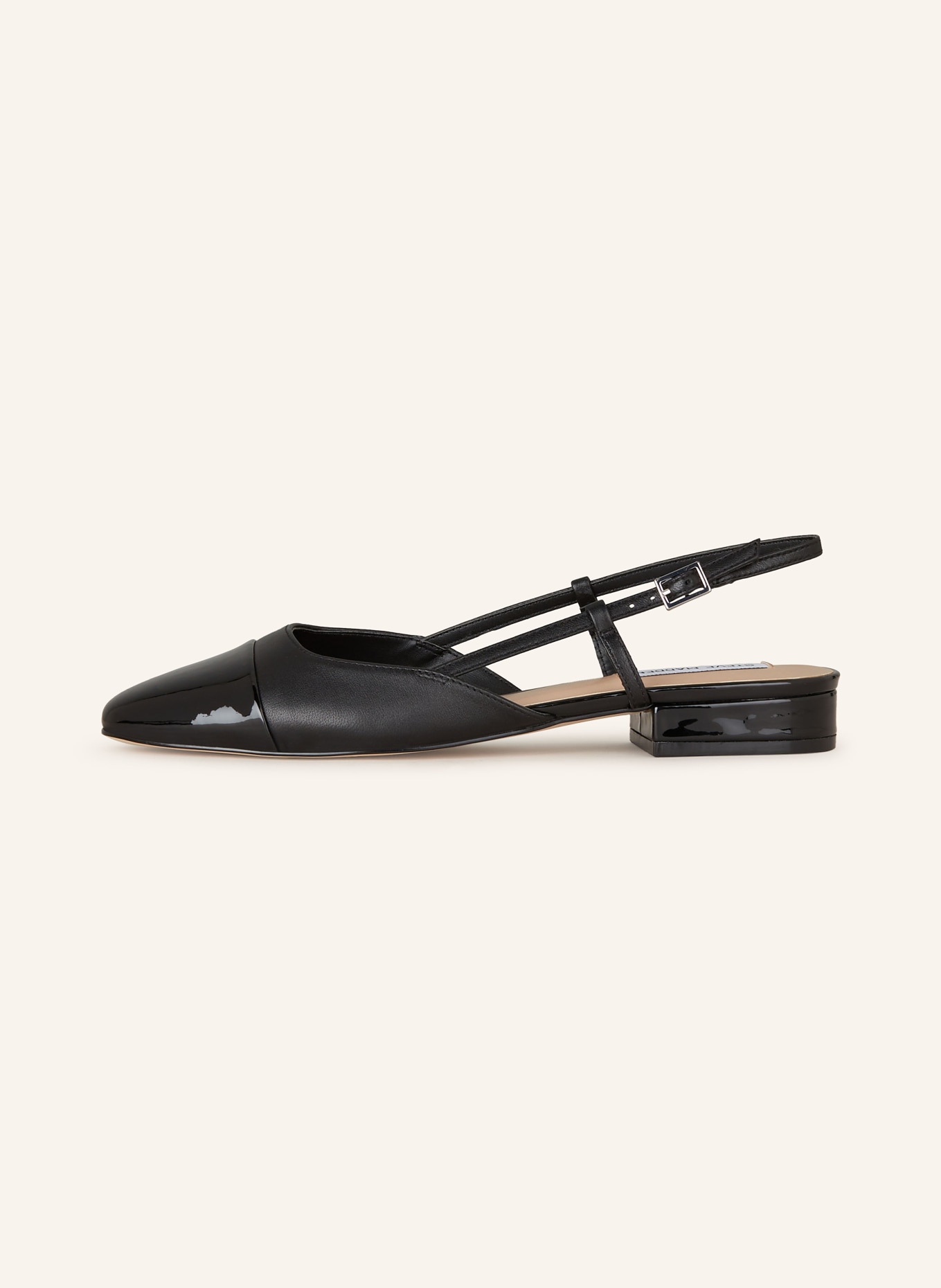 STEVE MADDEN Slingballerinas: SCHWARZ