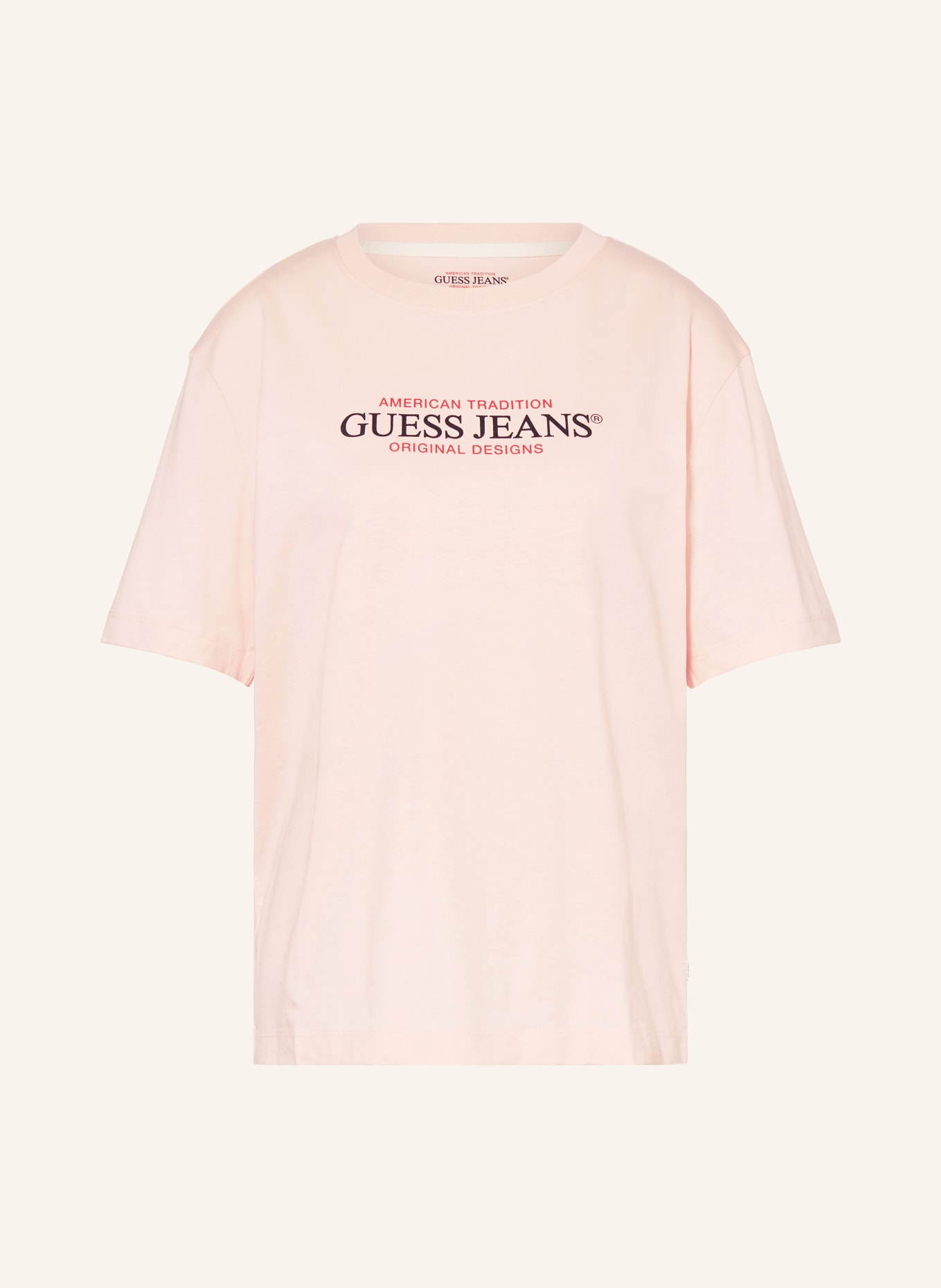 GUESS JEANS T-Shirt, Farbe: ROSA (Bild 1)