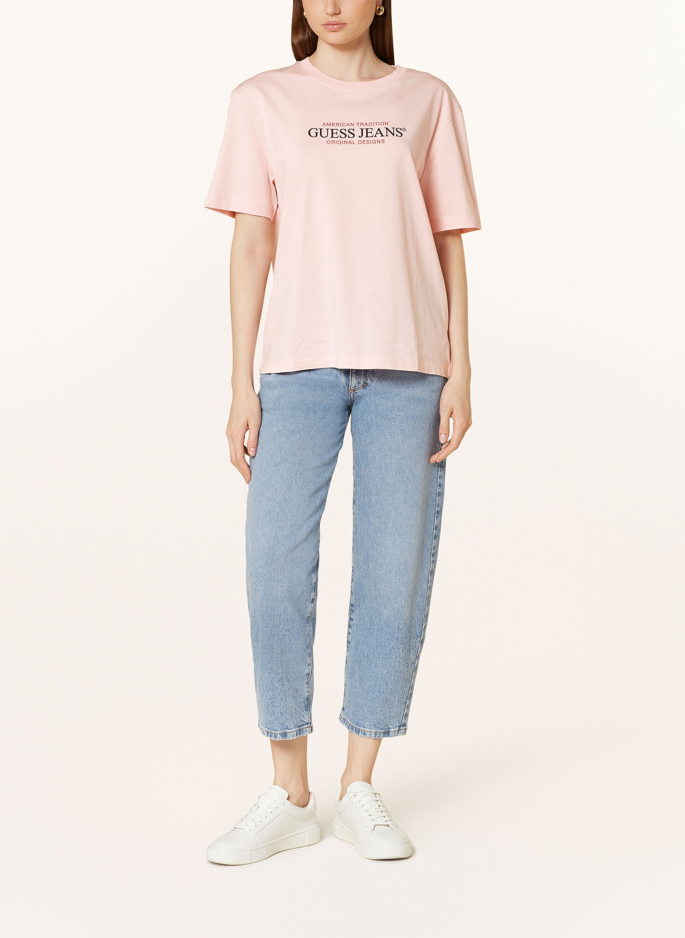 GUESS JEANS T-Shirt, Farbe: ROSA (Bild 2)