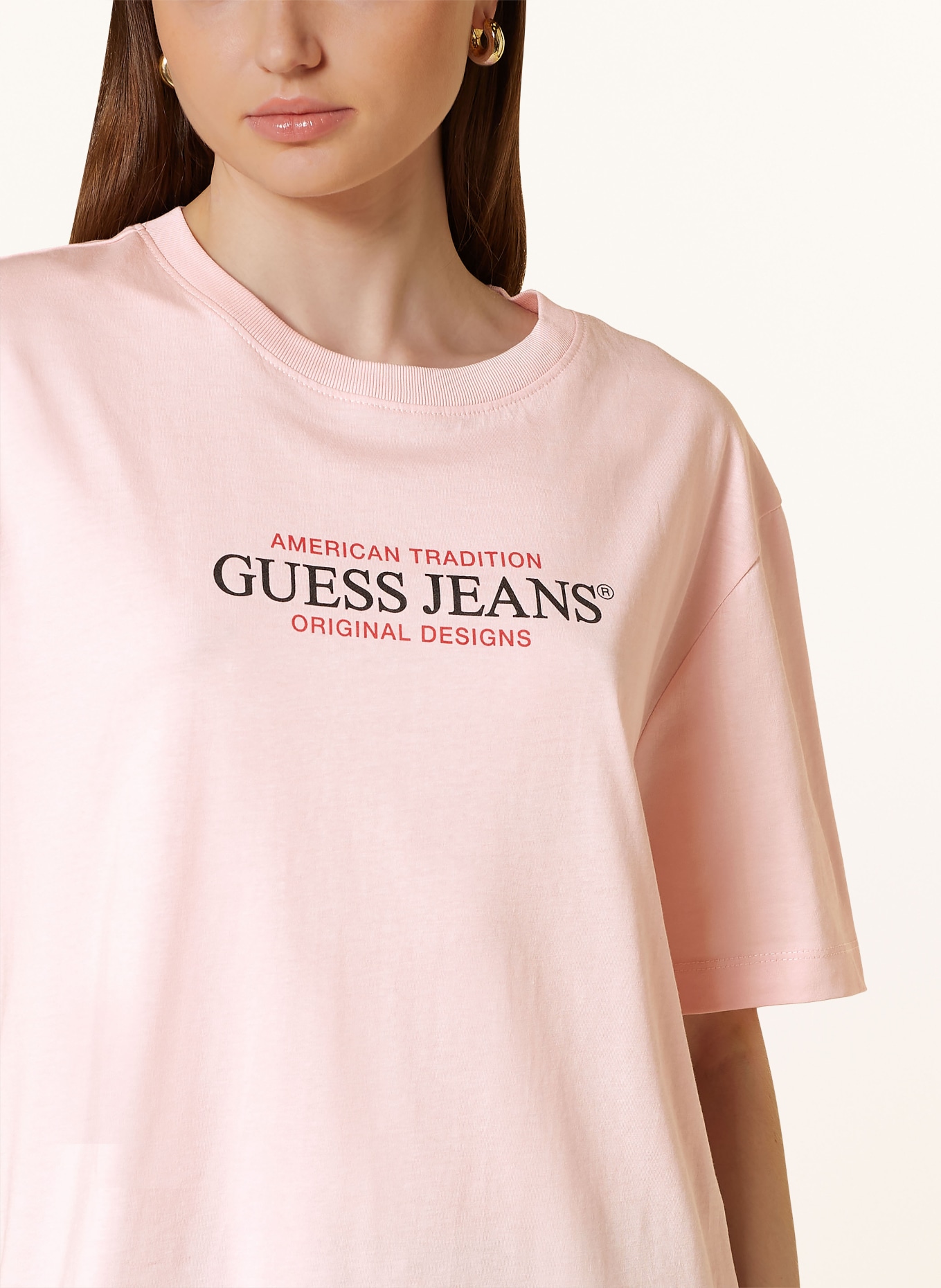 GUESS JEANS T-Shirt, Farbe: ROSA (Bild 4)