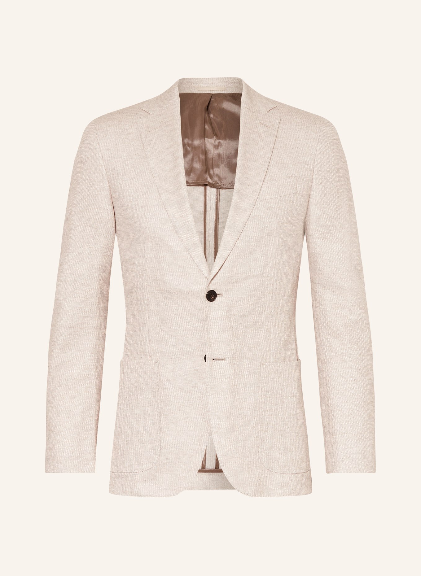 HACKETT LONDON Jersey jacket extra slim fit with linen