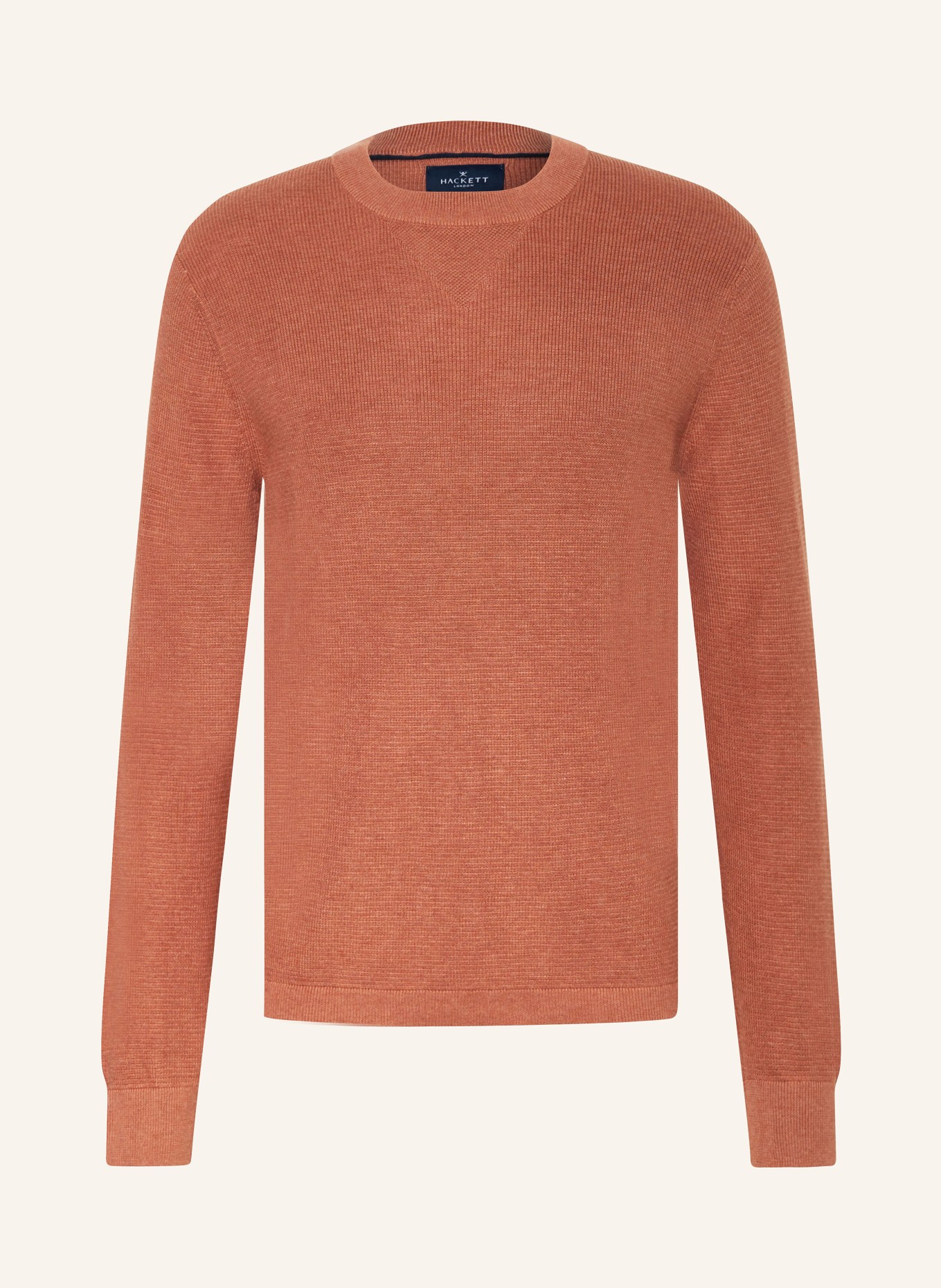 HACKETT LONDON Pullover: DUNKELORANGE