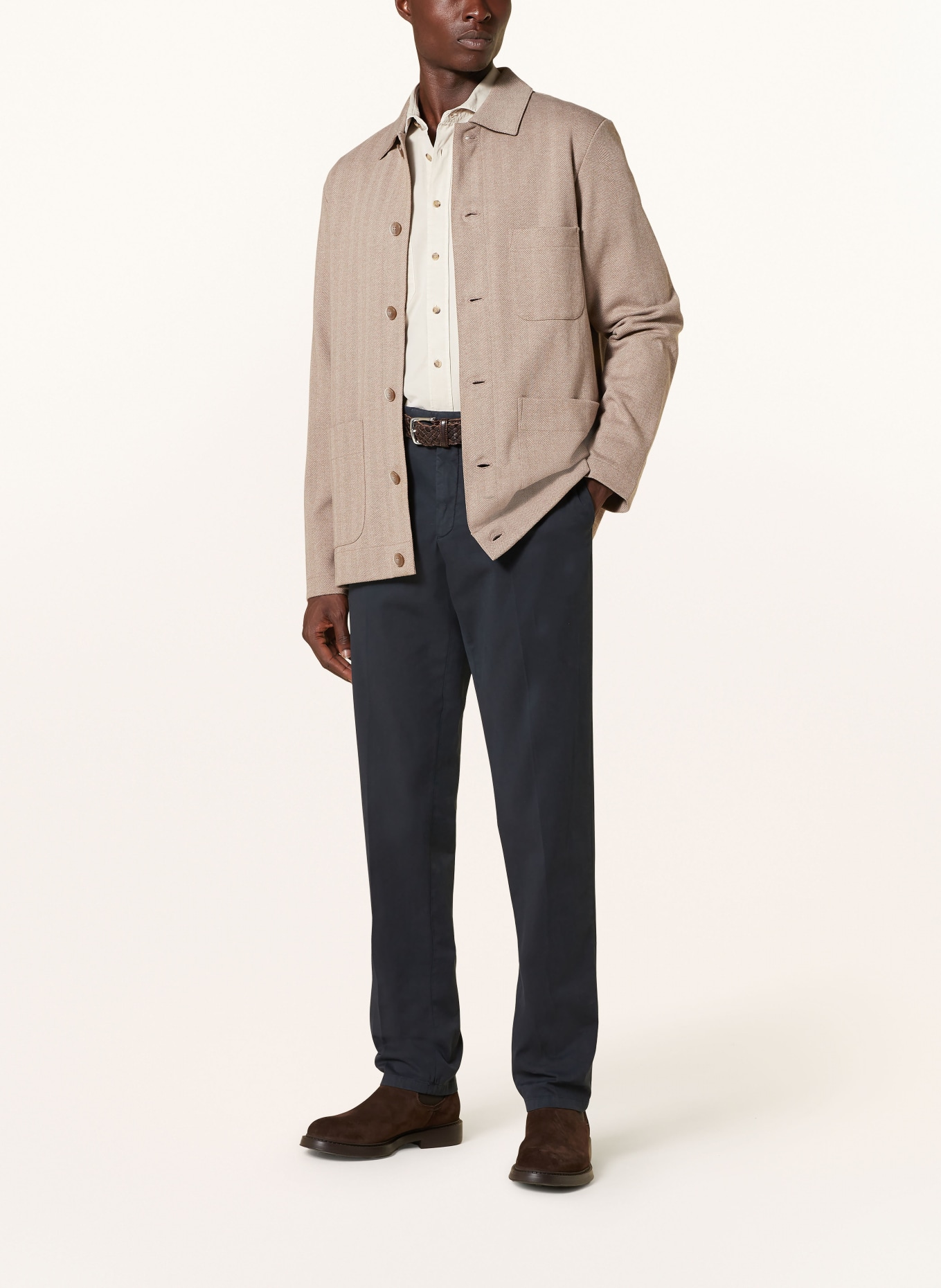 HACKETT LONDON Overshirt, Color: BEIGE (Image 2)